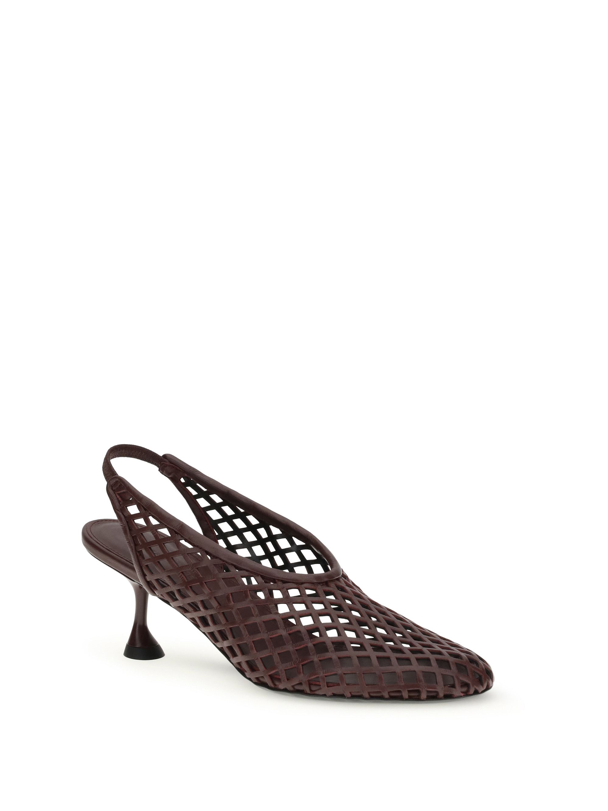 Proenza Schouler Tee perforated slingback Pumps Size US 8.5 / IT 38.5 - 2 Thumbnail