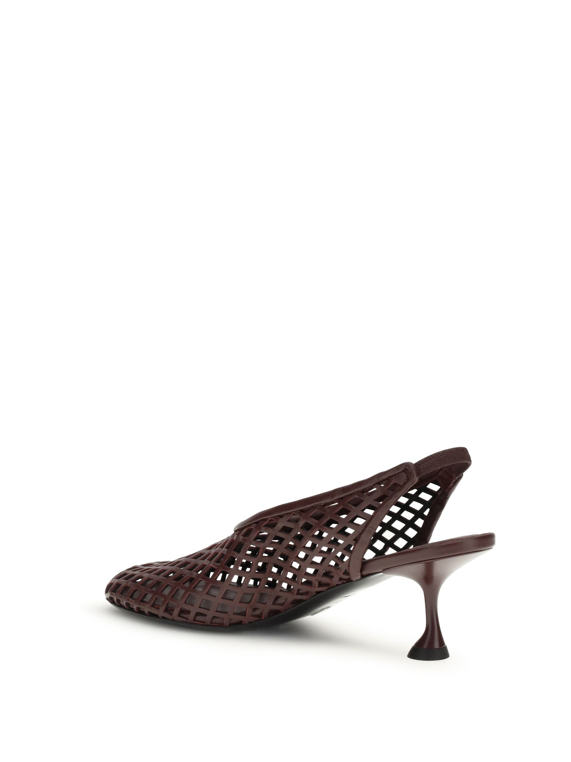 Proenza Schouler Tee perforated slingback Pumps Size US 8.5 / IT 38.5 - 3 Thumbnail