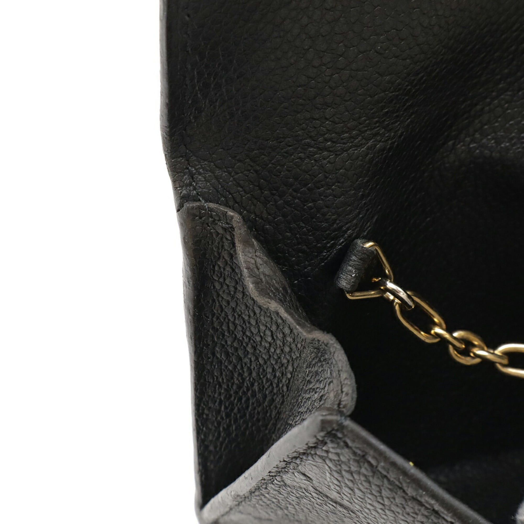 Louis Vuitton LOUIS VUITTON Monogram Empreinte Pochette Clé Coin Case Wallet Purse Noir Black M60633 Size ONE SIZE - 7 Thumbnail