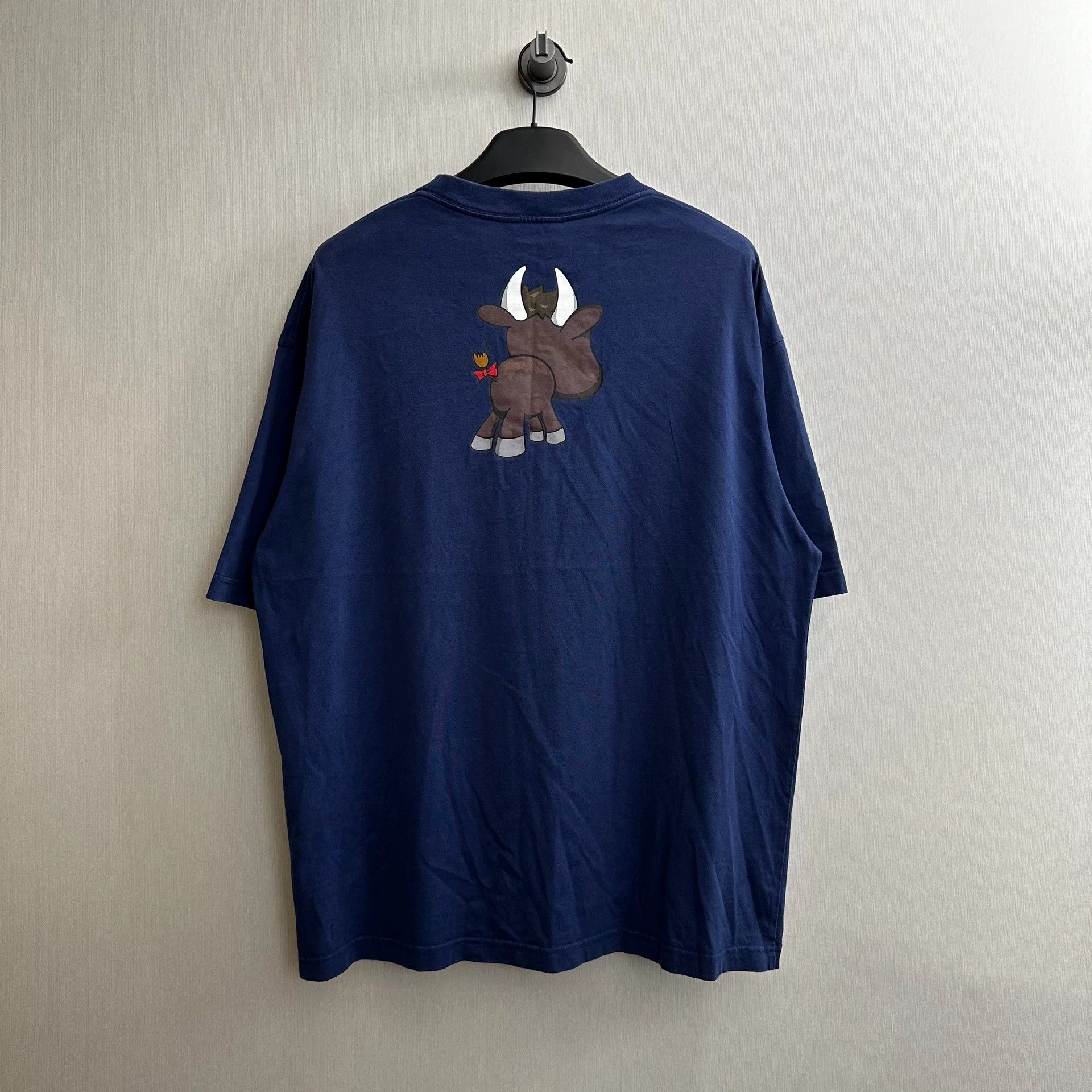 Balenciaga Balenciaga Bull Short Sleeve T-Shirt Size L Size US L / EU 52-54 / 3 - 2 Thumbnail