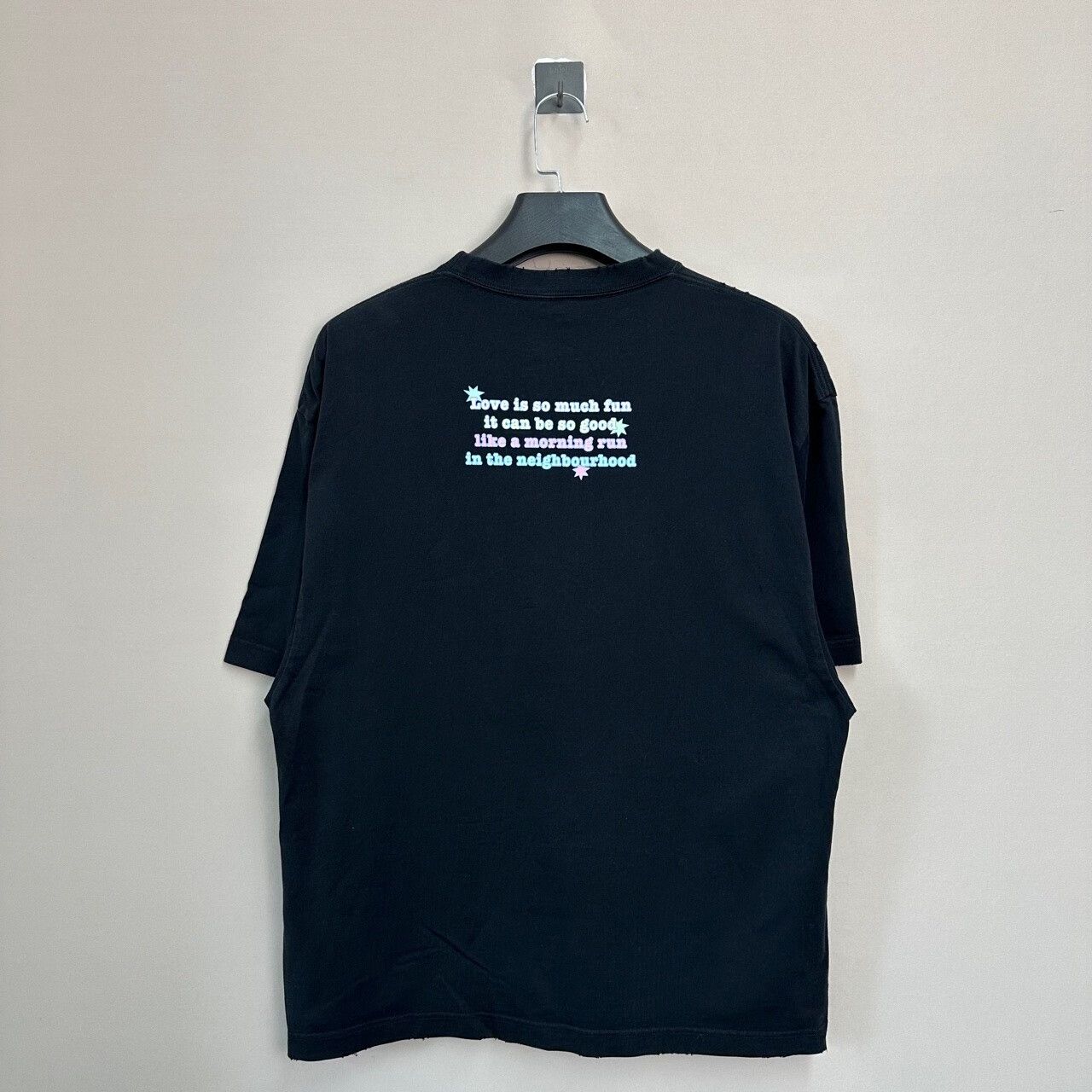 Balenciaga black t-shirt with bears and moon design Size XS / US 0-2 / IT 36-38 - 2 Thumbnail