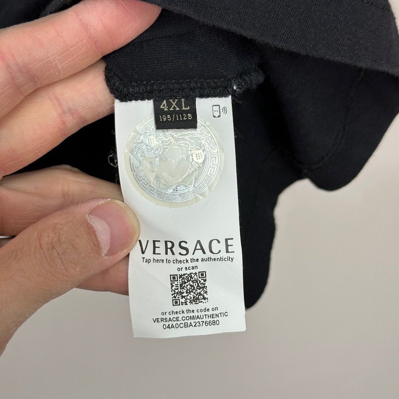 Versace versace classic embroidered short sleeve shirt Size US XXL / EU 58 / 5 - 4 Thumbnail