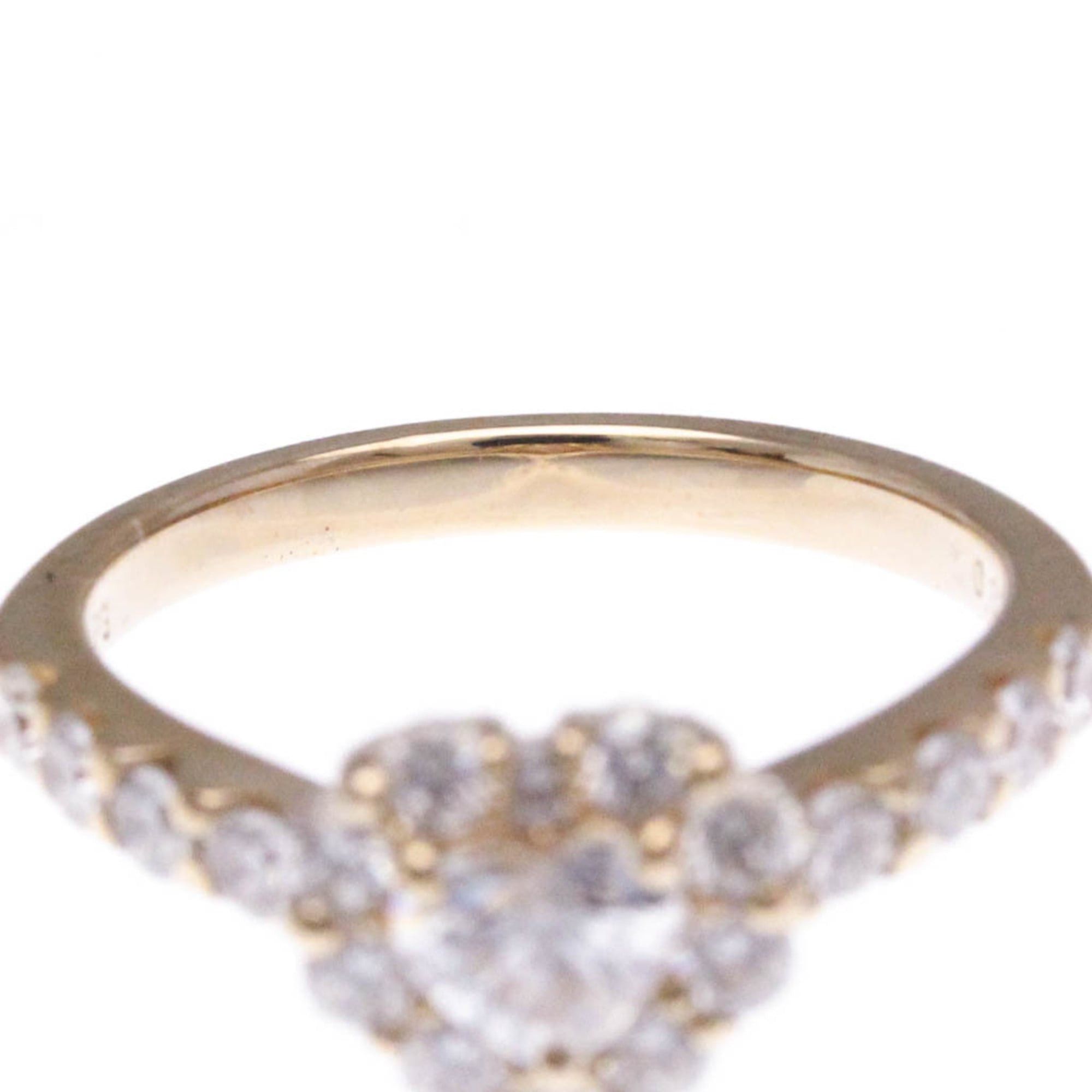 Other Ponte Vecchio Heart Diamond Ring D 0.323/0.63 White Gold (18K) Fashion Diamond Band Ring Silver Size ONE SIZE - 5 Thumbnail
