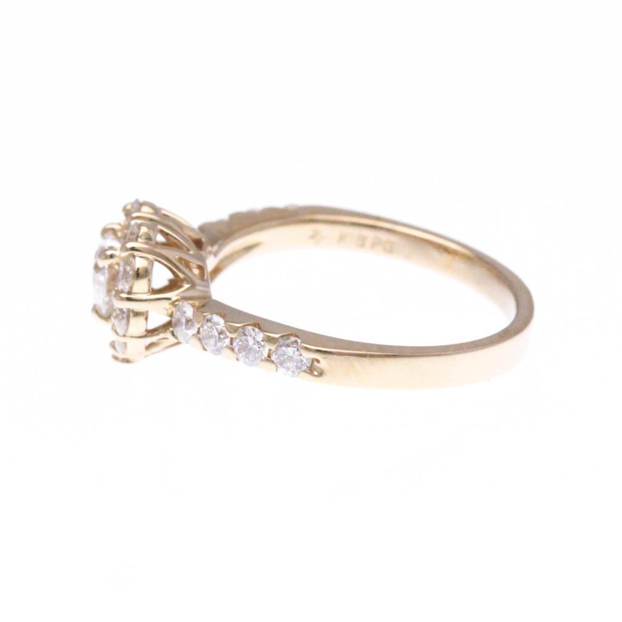 Other Ponte Vecchio Heart Diamond Ring D 0.323/0.63 White Gold (18K) Fashion Diamond Band Ring Silver Size ONE SIZE - 2 Thumbnail