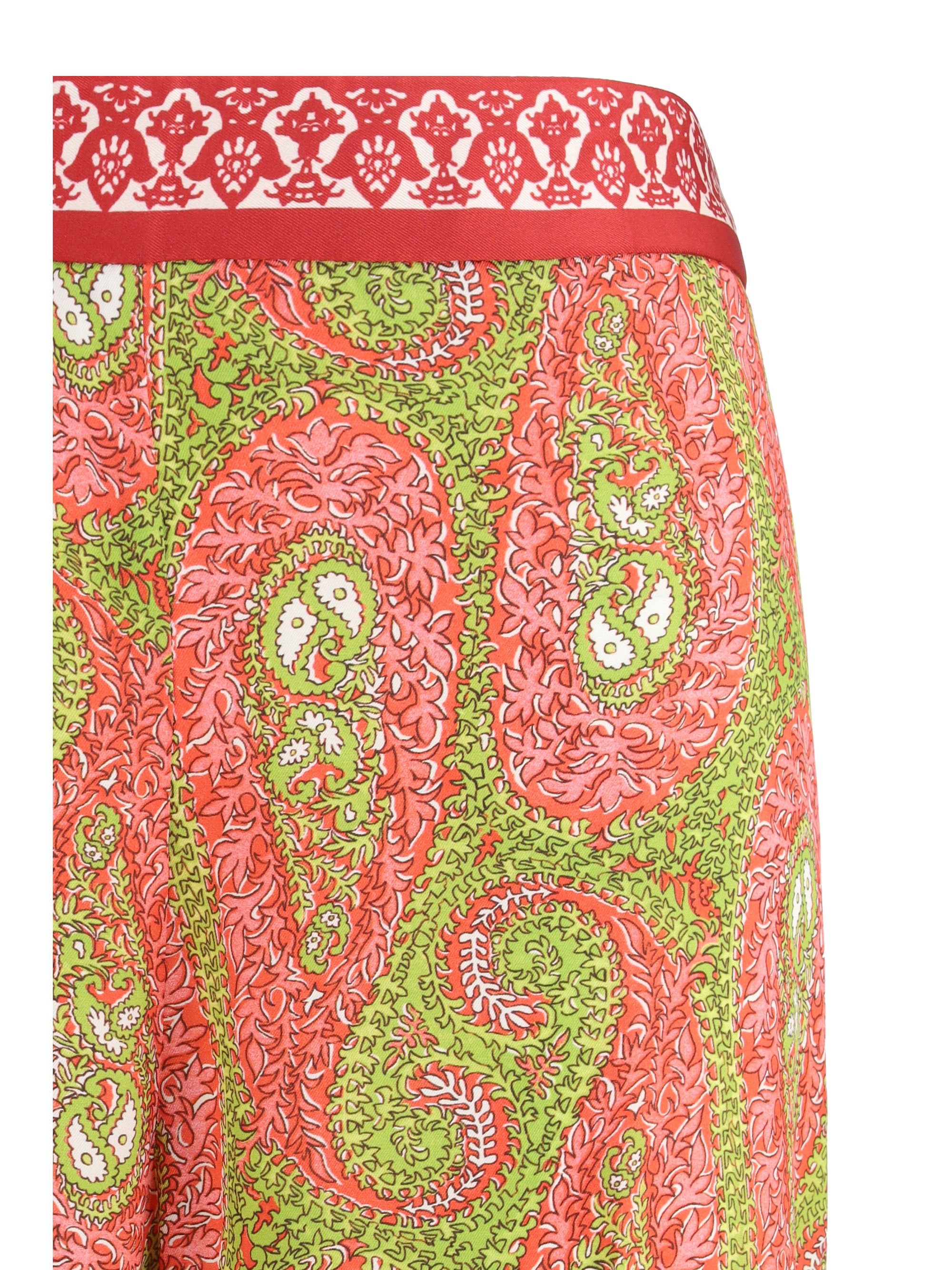 Etro Bootcut Trousers with placed Paisley Foliage print Size 32" / US 10 / IT 46 - 3 Thumbnail