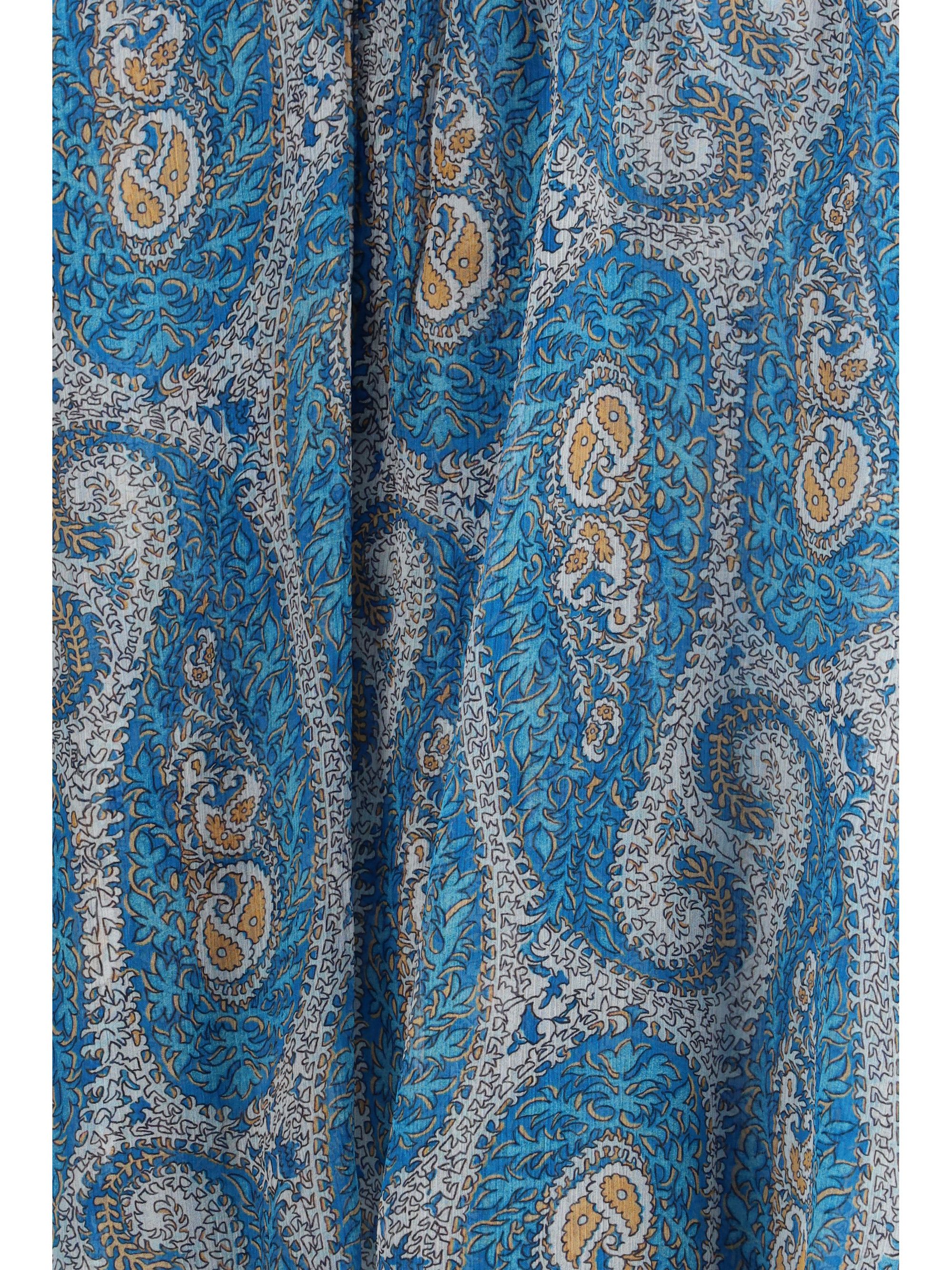 Etro Pleated Shirt with band collar Size M / US 6-8 / IT 42-44 - 3 Thumbnail