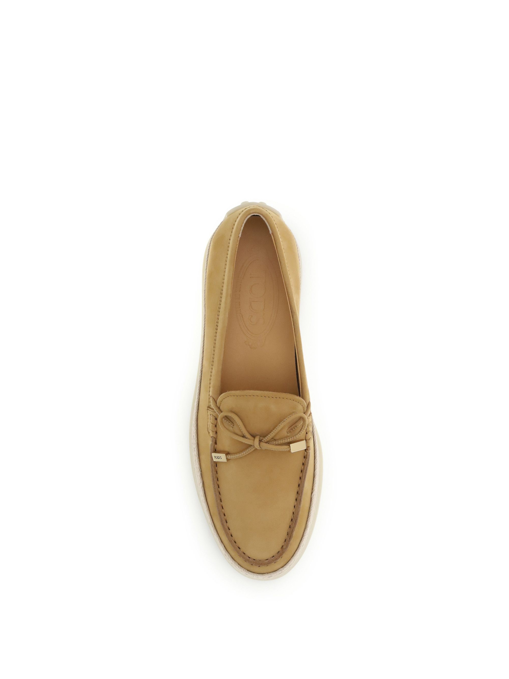 Tod's Suede and raffia Loafers Size US 6.5 / IT 36.5 - 4 Thumbnail
