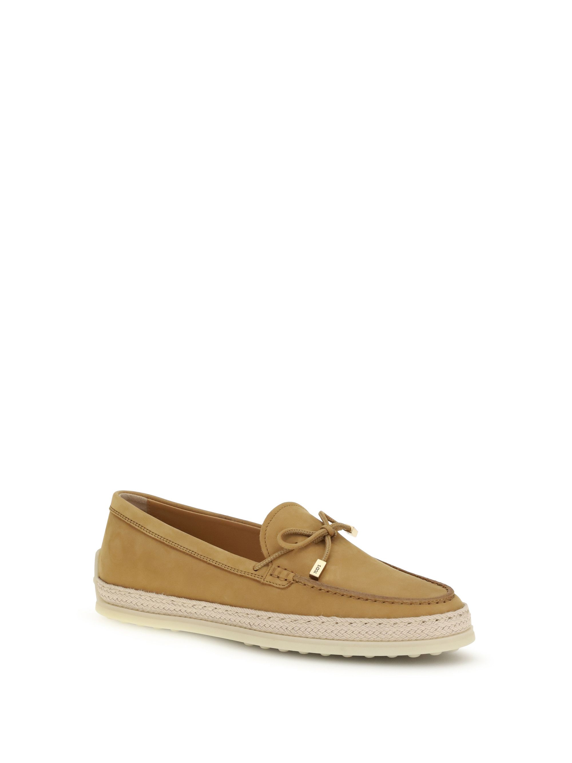 Tod's Suede and raffia Loafers Size US 8 / IT 38 - 2 Thumbnail