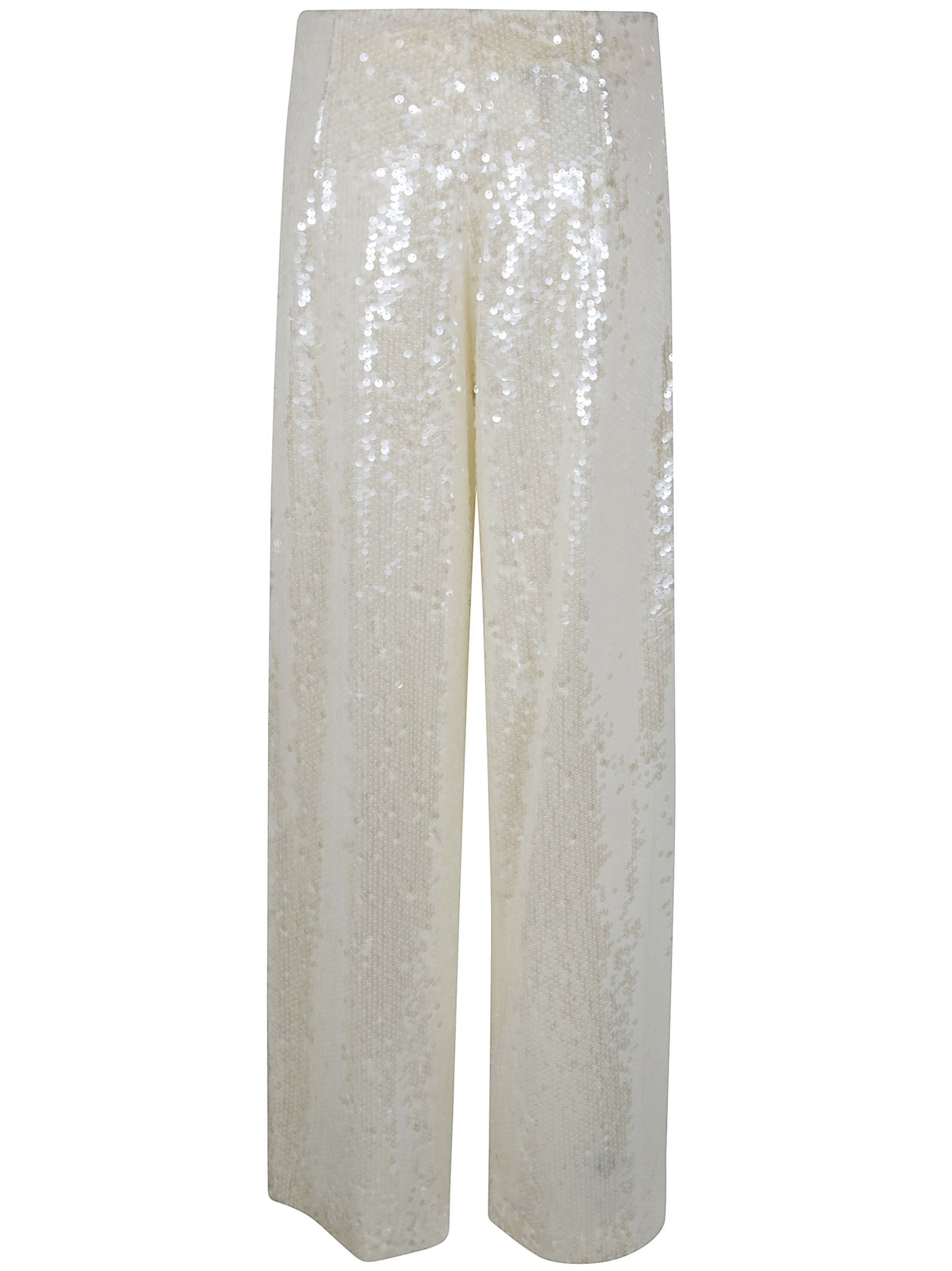 Alberta Ferretti WIDE LEG SEQUINS TROUSERS Size 30" / US 8 / IT 44 - 6 Thumbnail