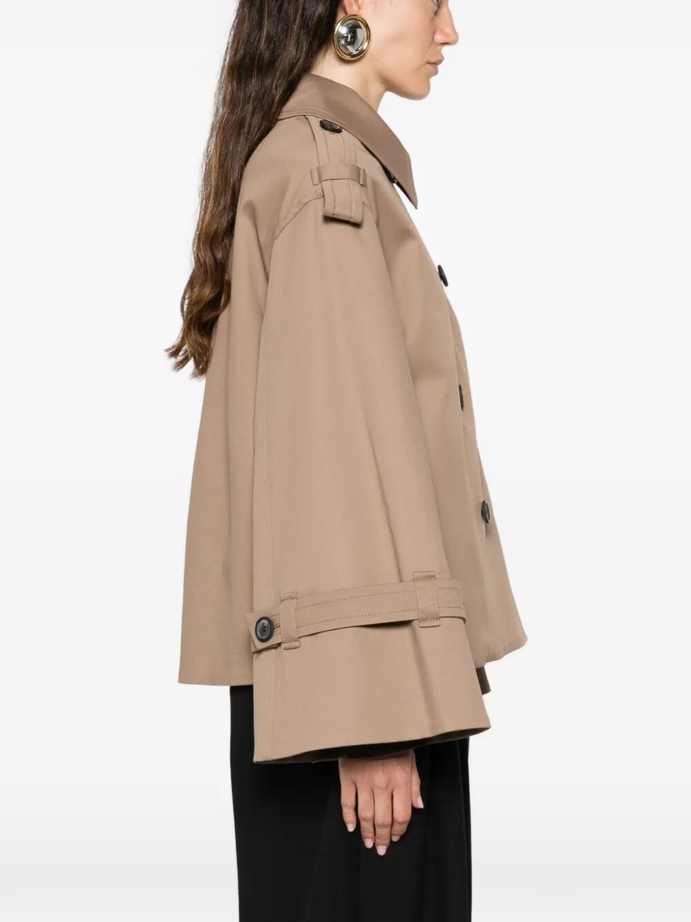 By Malene Birger "ALISANDRA" DOUBLEBREASTED COAT Size S / US 4 / IT 40 - 2 Thumbnail