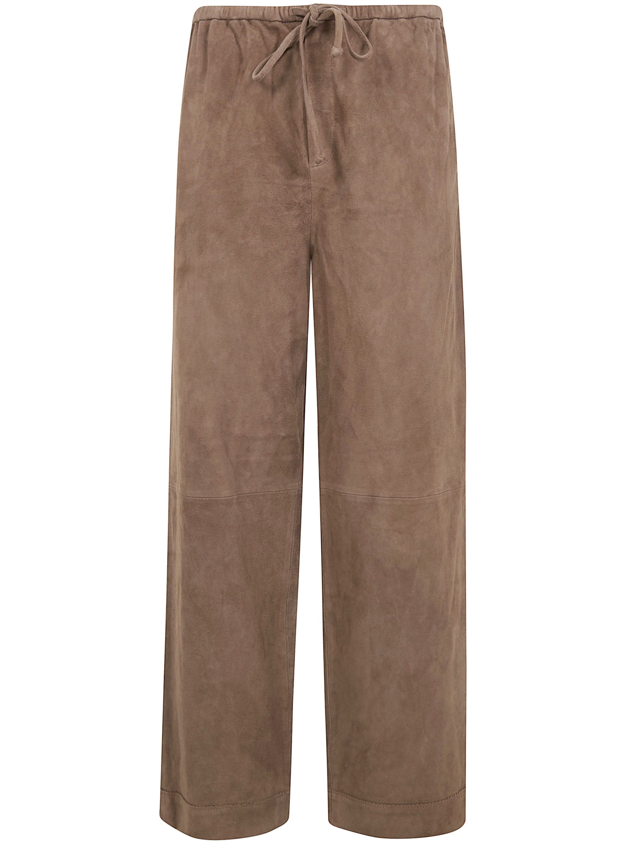 By Malene Birger "JOANNI SUEDE" WIDE LEG TROUSERS Size 28" / US 6 / IT 42 - 4 Thumbnail