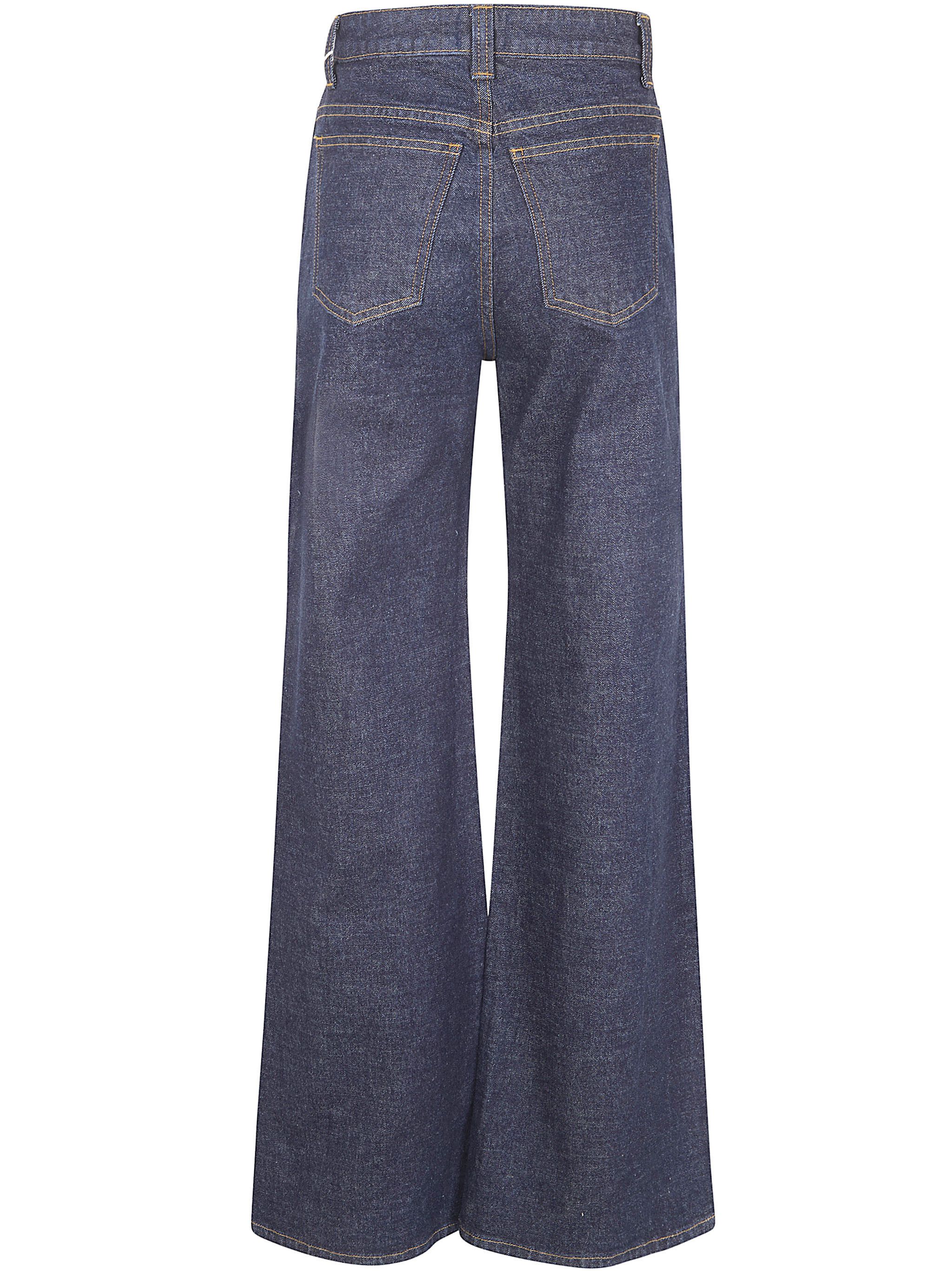 KHAITE "DANE" FLARED LEG JEANS Size 28" / US 6 / IT 42 - 7 Thumbnail