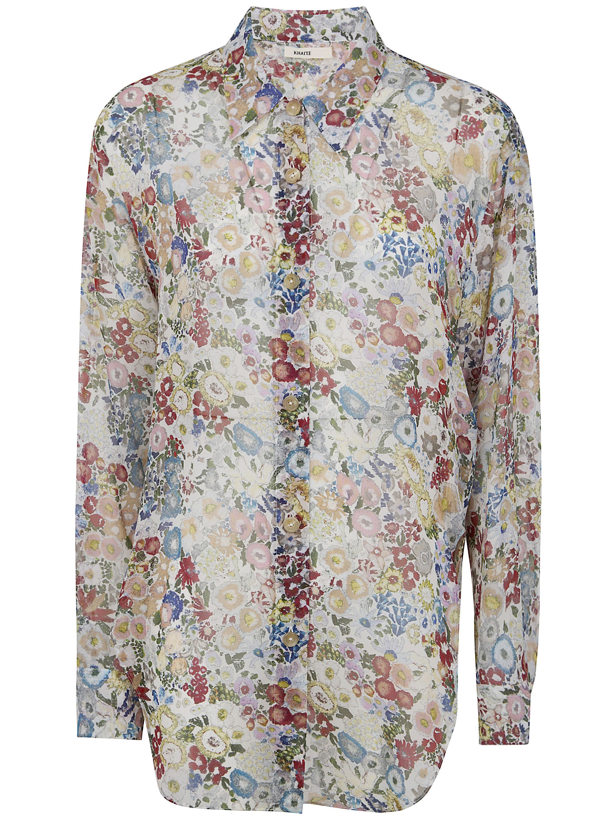 KHAITE "GOYA" REGULAR SHIRT Size M / US 6-8 / IT 42-44 - 3 Thumbnail