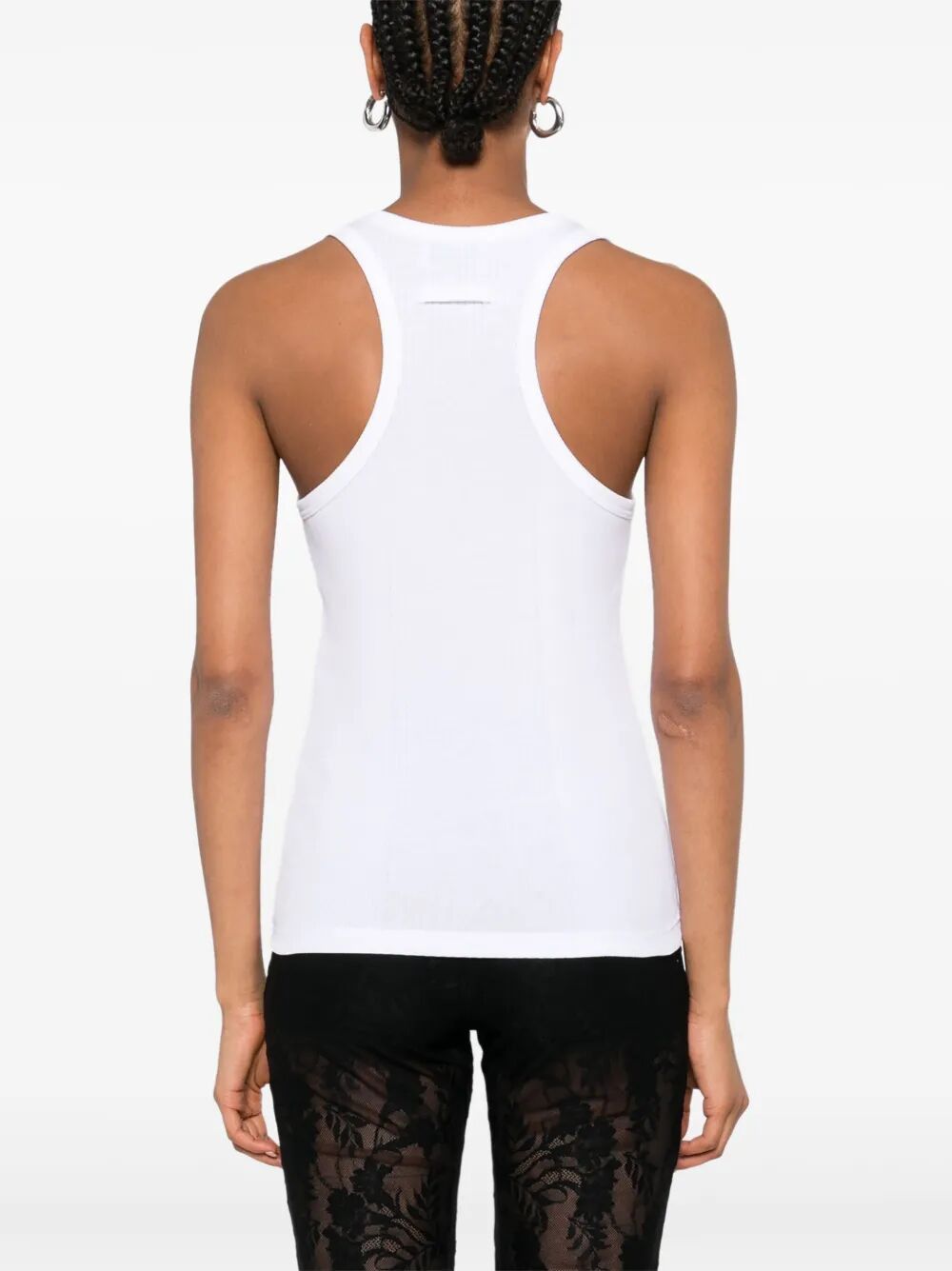 Jean Paul Gaultier TANK TOP WITH OVERALL ENGRAVED Size M / US 6-8 / IT 42-44 - 2 Thumbnail