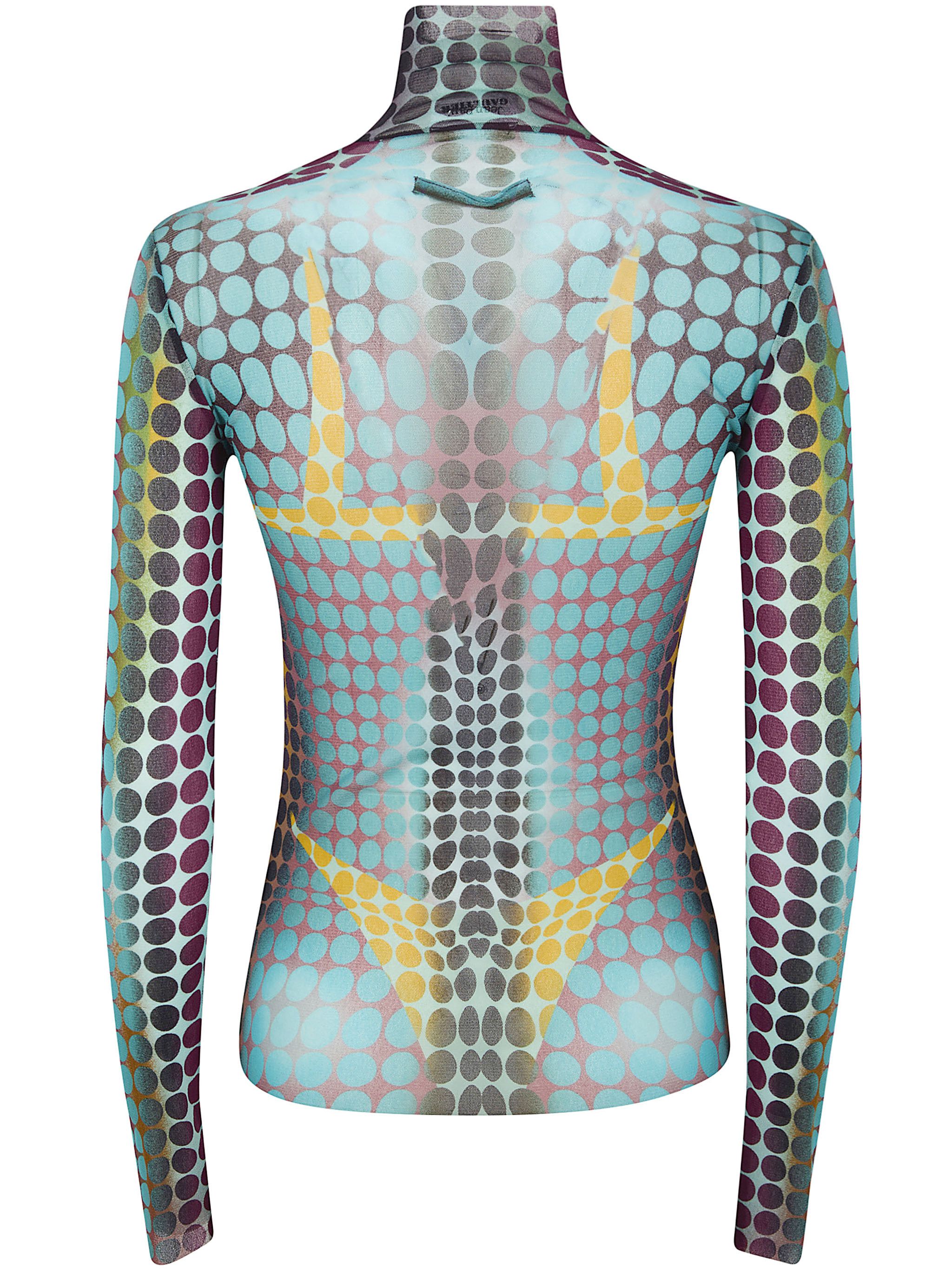 Jean Paul Gaultier "RE-EDITION : HIGH NECK" WITH LONG SLEEVES Size L / US 10 / IT 46 - 6 Thumbnail