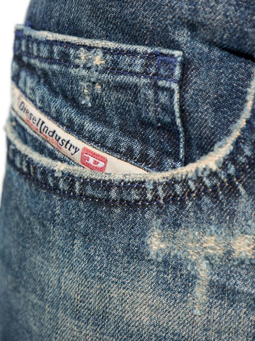 Diesel "2001 D-MACRO" WIDE LEG JEANS Size US 34 / EU 50 - 5 Thumbnail