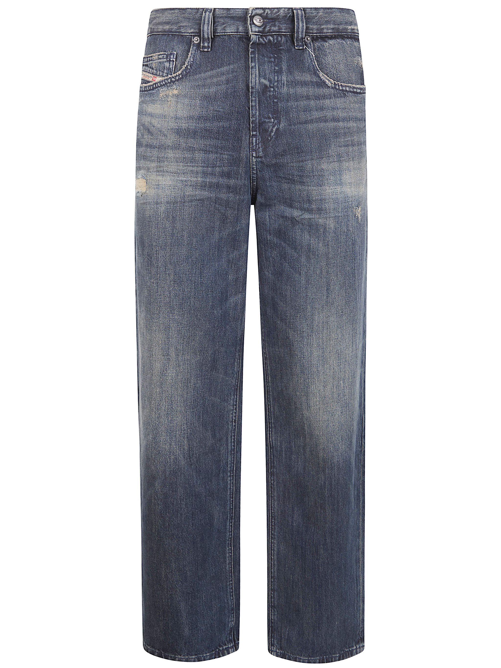 Diesel "2001 D-MACRO" WIDE LEG JEANS Size US 34 / EU 50 - 6 Thumbnail