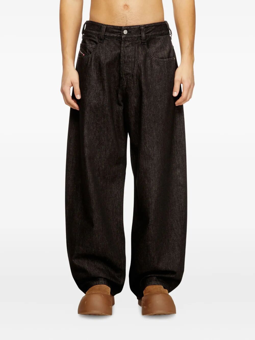 Diesel "1997 D-ENIM-M" WIDE LEG JEANS Size US 32 / EU 48 - 4 Thumbnail