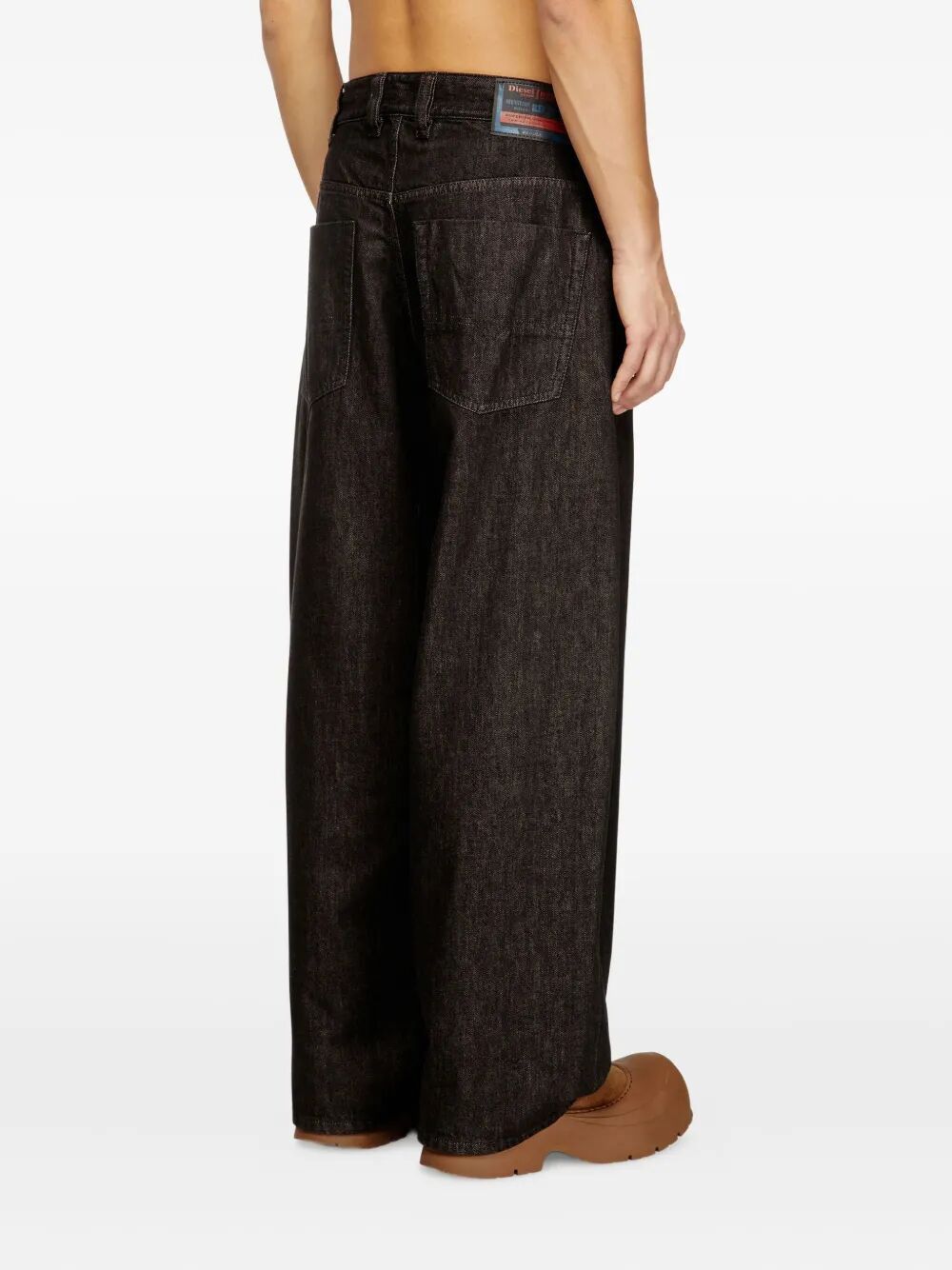 Diesel "1997 D-ENIM-M" WIDE LEG JEANS Size US 32 / EU 48 - 3 Thumbnail