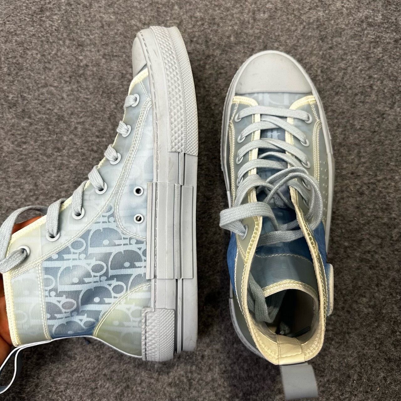 Dior Dior Archive High-Top Sneakers Size 39 Size US 7.5 / EU 40-41 - 3 Thumbnail