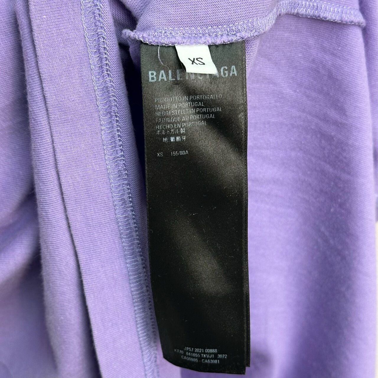 Balenciaga balenciaga short sleeve wave logo tee Size US XS / EU 42 / 0 - 4 Thumbnail