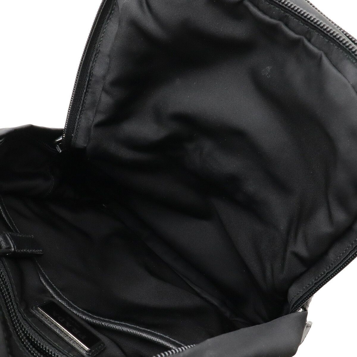 Prada Prada TESSUTO Nylon Leather Shoulder Bag Leather Crossbody Bag 2VZ013 DUTY FREE for USA