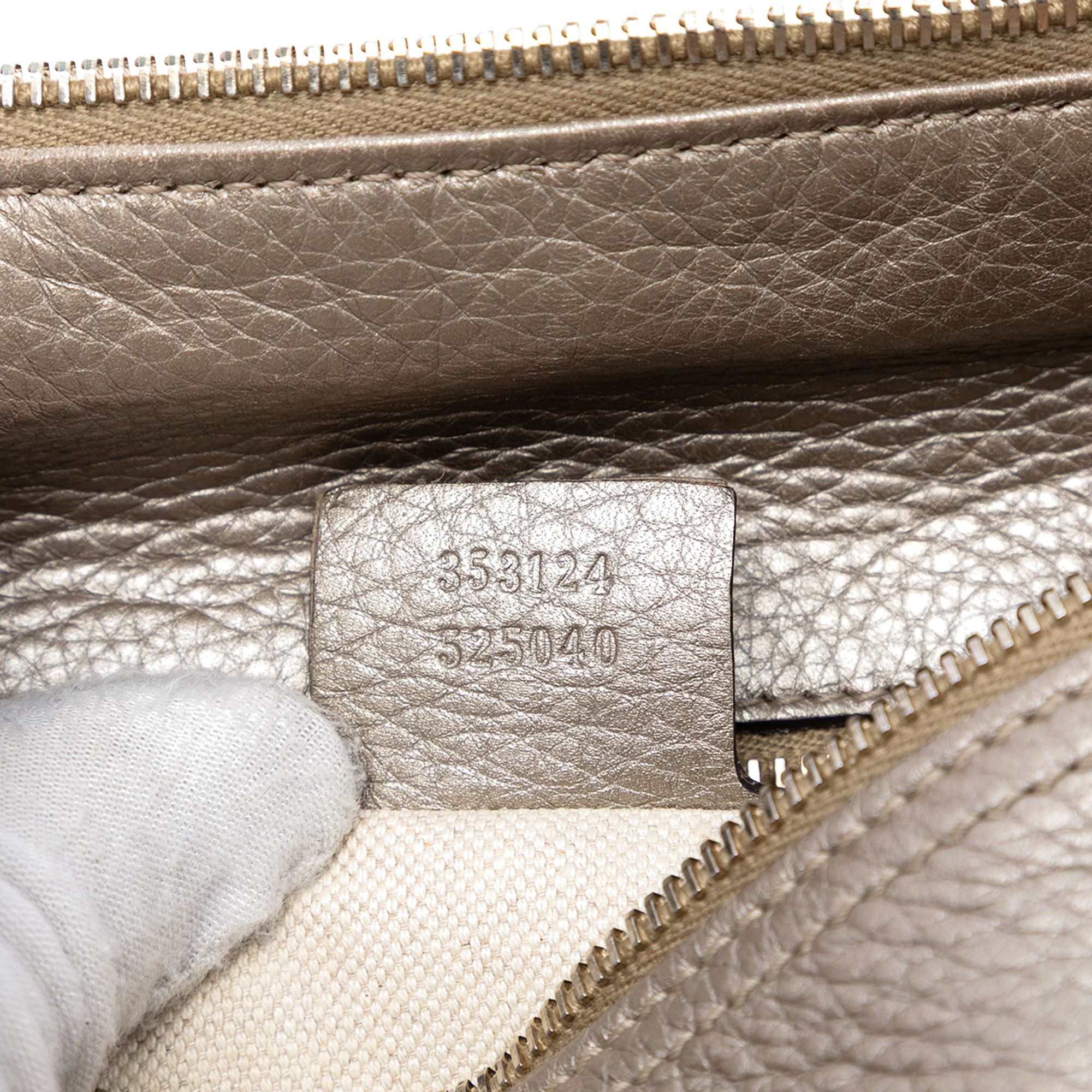 Gucci Gucci Medium Calfskin Bamboo Shopper Boston Bag Size ONE SIZE - 6 Thumbnail