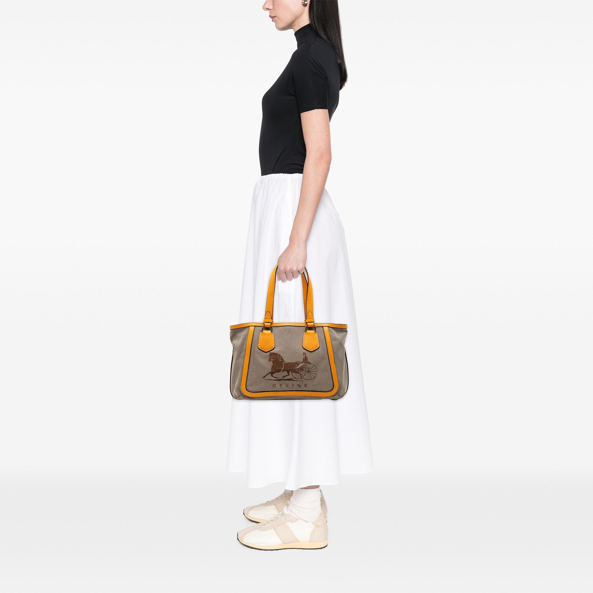 Celine Celine Canvas Carriage Tote Size ONE SIZE - 7 Thumbnail
