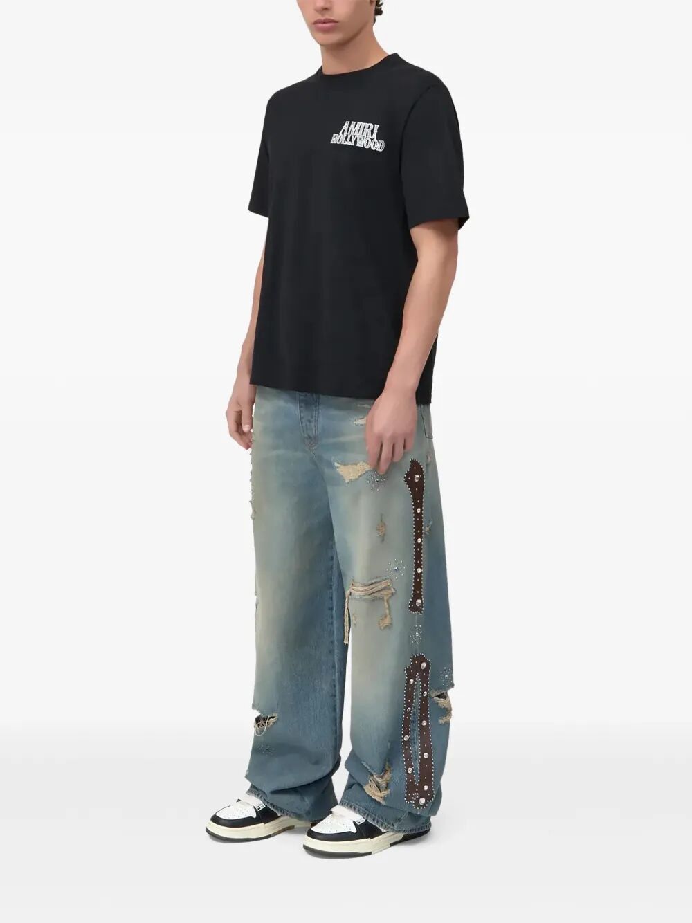 Amiri "AMIRI HOLLYWOOD CITY" TEE Size US XL / EU 56 / 4 - 4 Thumbnail