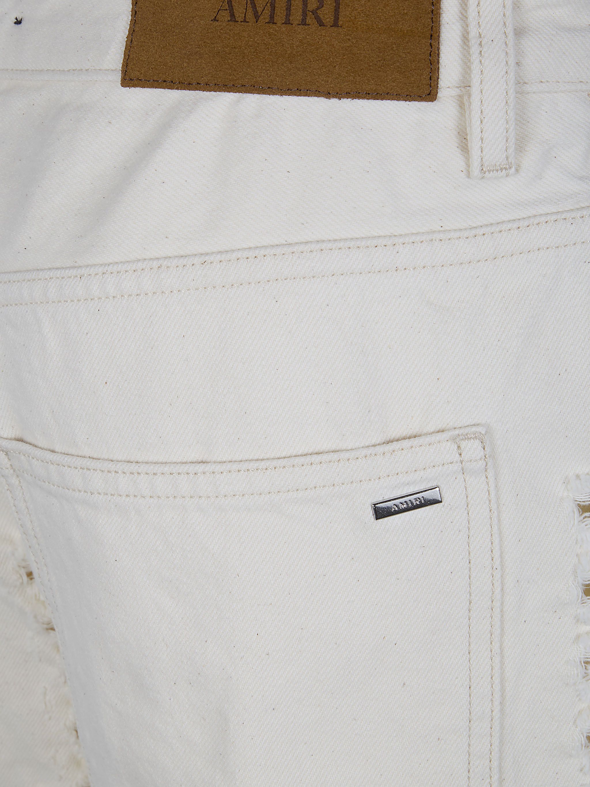 Amiri BOUCLE DENIM STRAIGHT JEANS Size 27" / US 4 / IT 40 - 3 Thumbnail