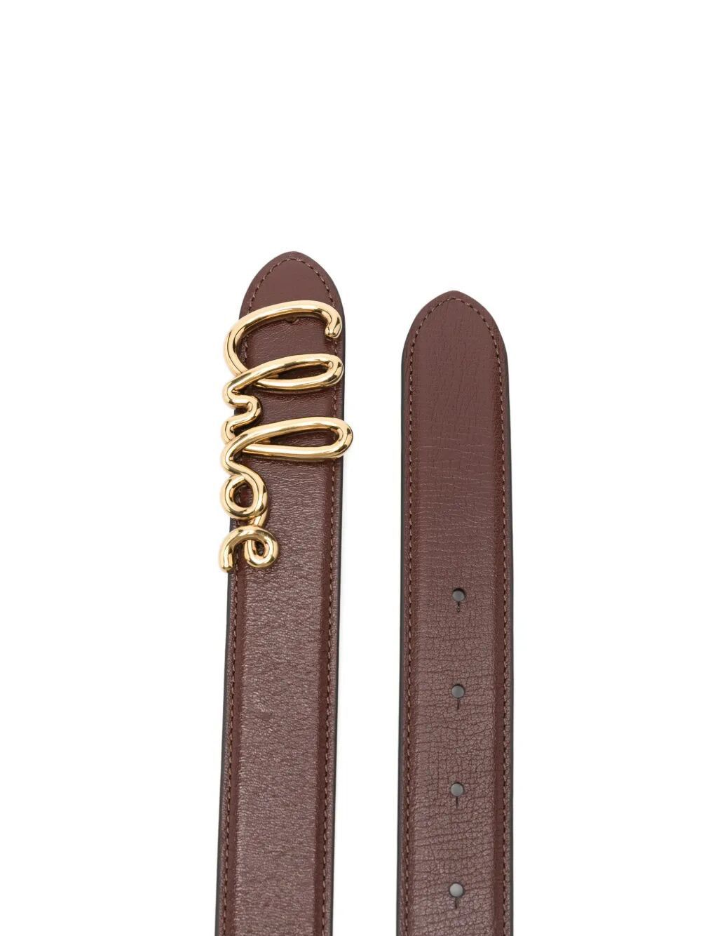 Chloe "CHLOE ICONIC" LEATHER BELT Size ONE SIZE - 3 Thumbnail
