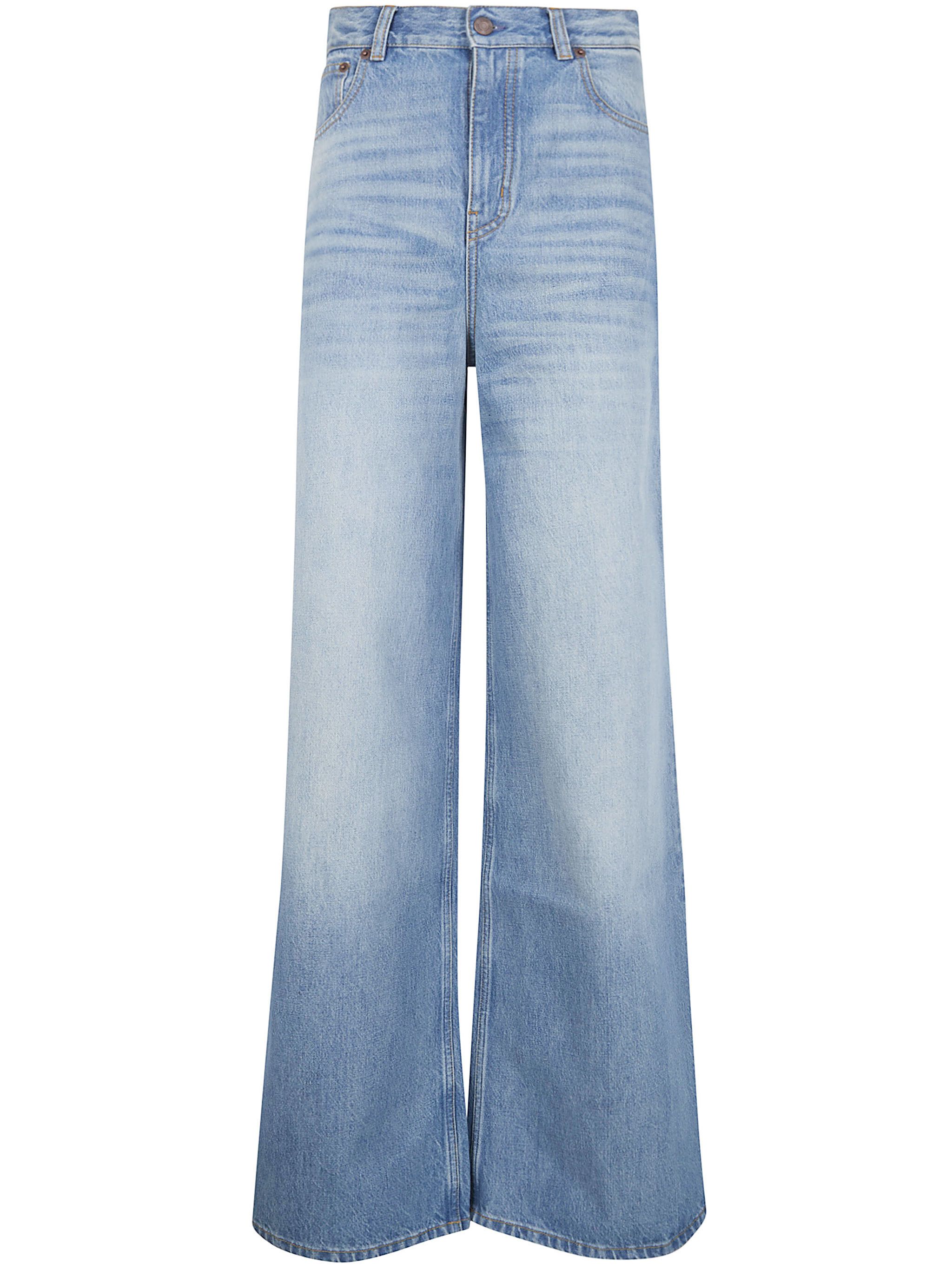 Chloe HIGH WAISTED WIDE LEG DENIM Size 26" / US 2 / IT 38 - 4 Thumbnail