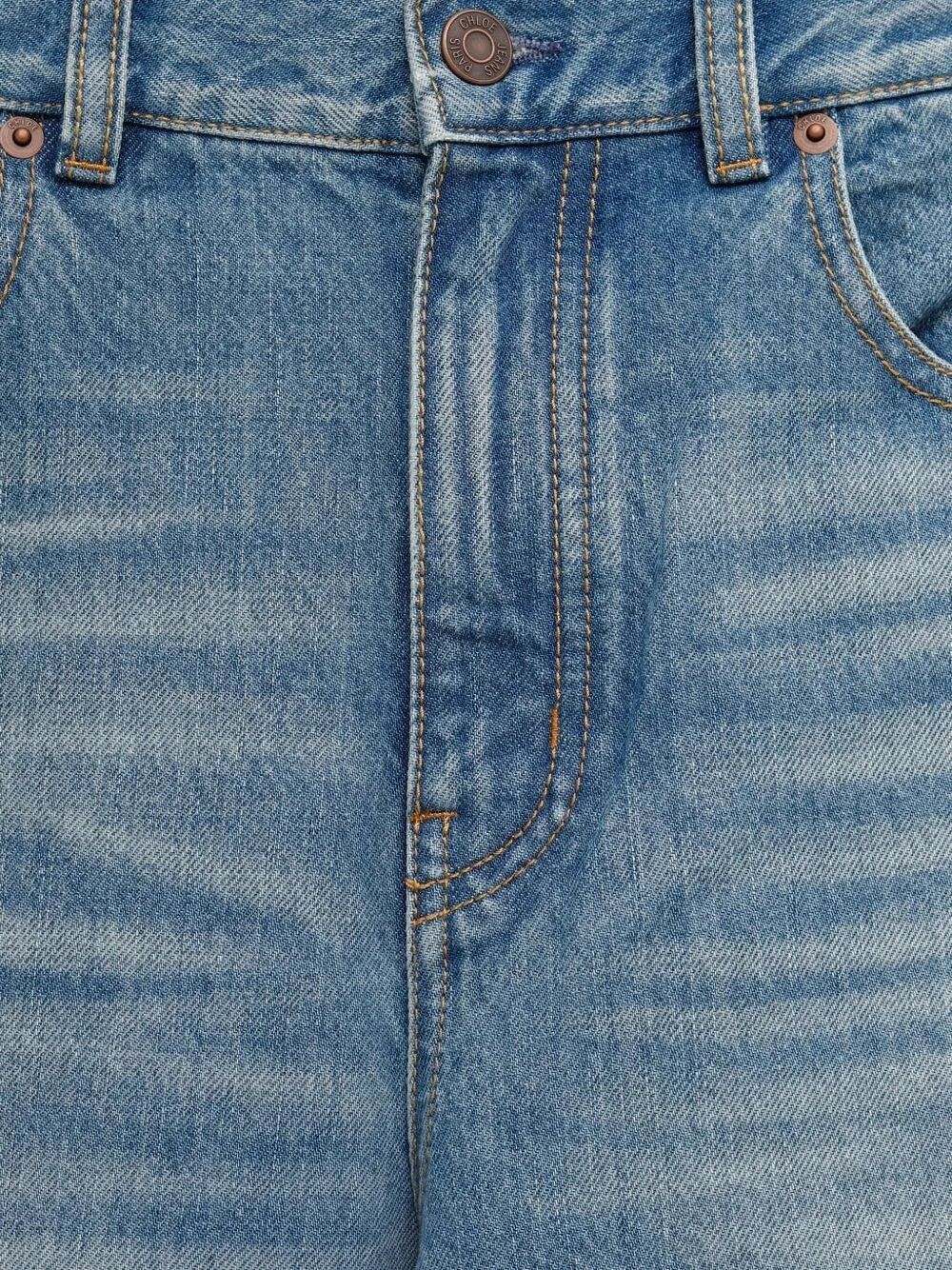 Chloe HIGH WAISTED WIDE LEG DENIM Size 29" - 3 Thumbnail