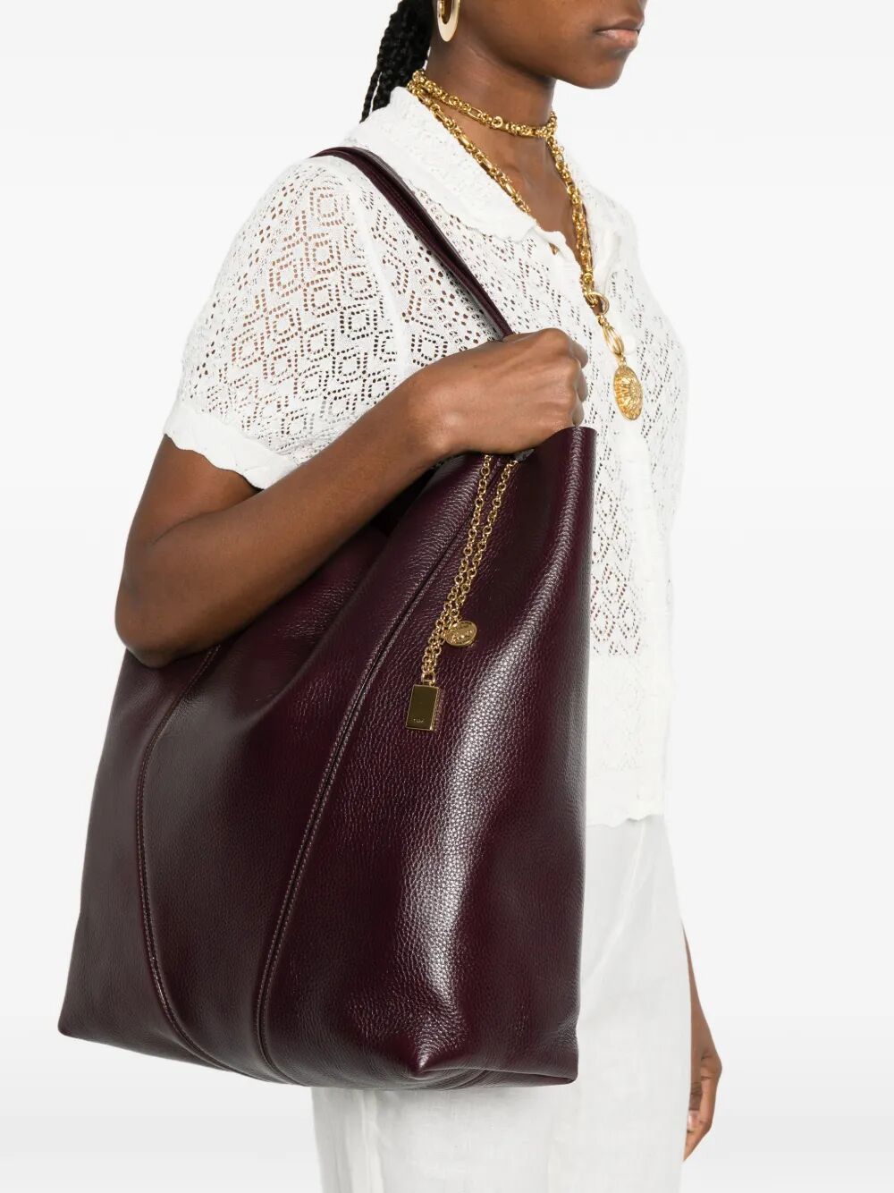 Chloe "CHLOE SPIN" TOTE BAG Size ONE SIZE - 4 Thumbnail