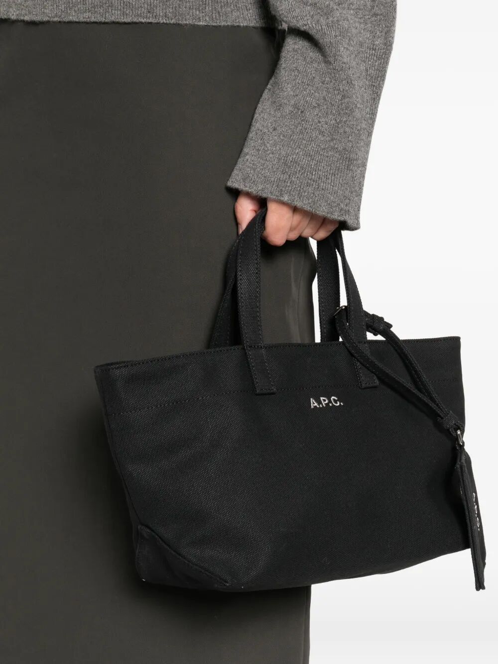 A.P.C. "LE DRUMMER TOILE" SMALL TOTE BAG Size ONE SIZE - 3 Thumbnail