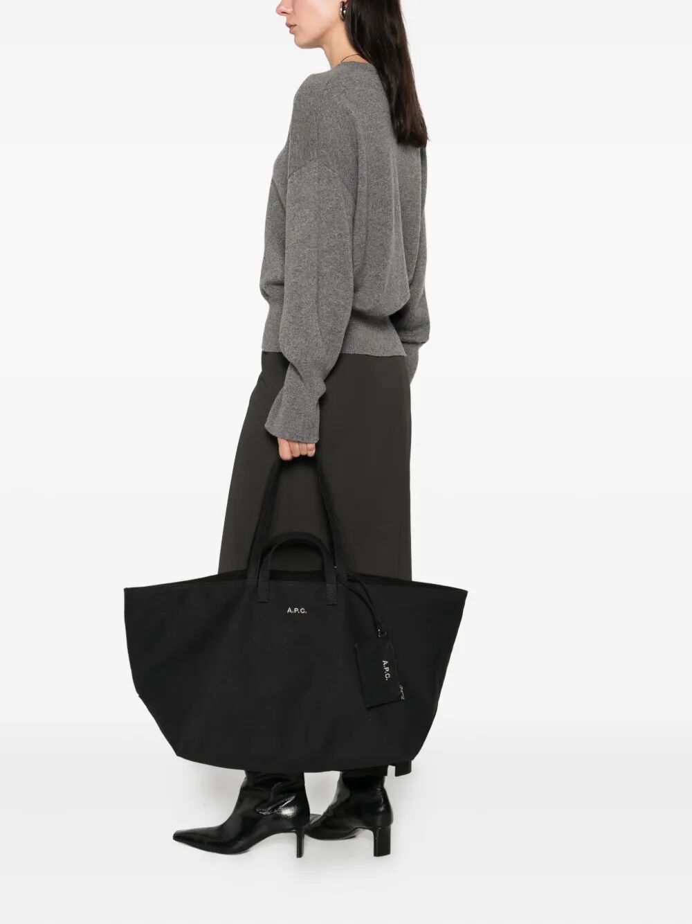 A.P.C. "LE DRUMMER TOILE" TOTE BAG Size ONE SIZE - 2 Thumbnail