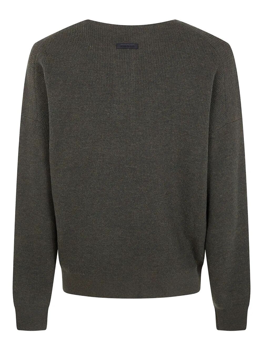 Fear of God "HENLEY" SWEATER Size M / US 6-8 / IT 42-44 - 5 Thumbnail