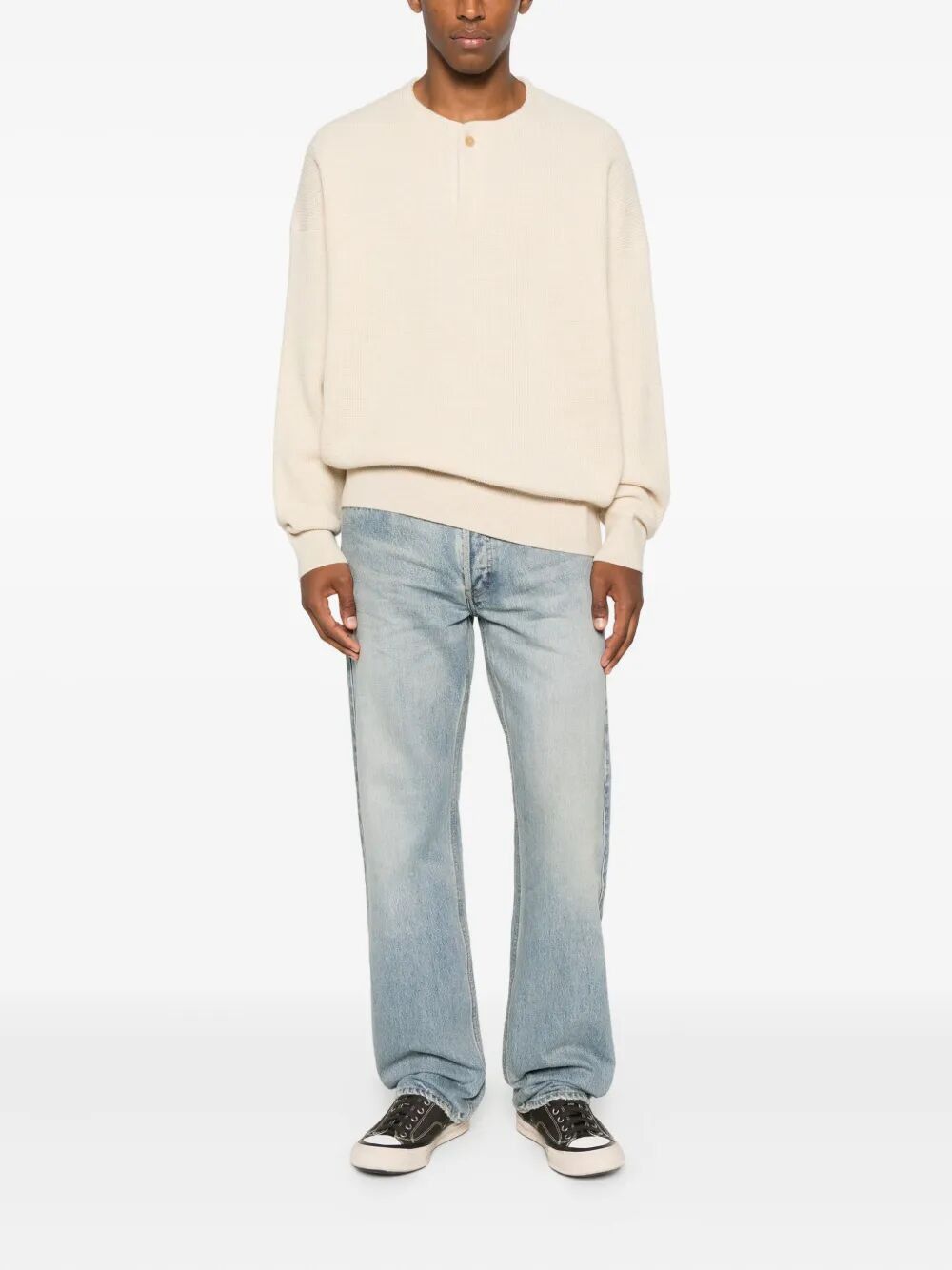 Fear of God "HENLEY" SWEATER Size S / US 4 / IT 40 - 2 Thumbnail