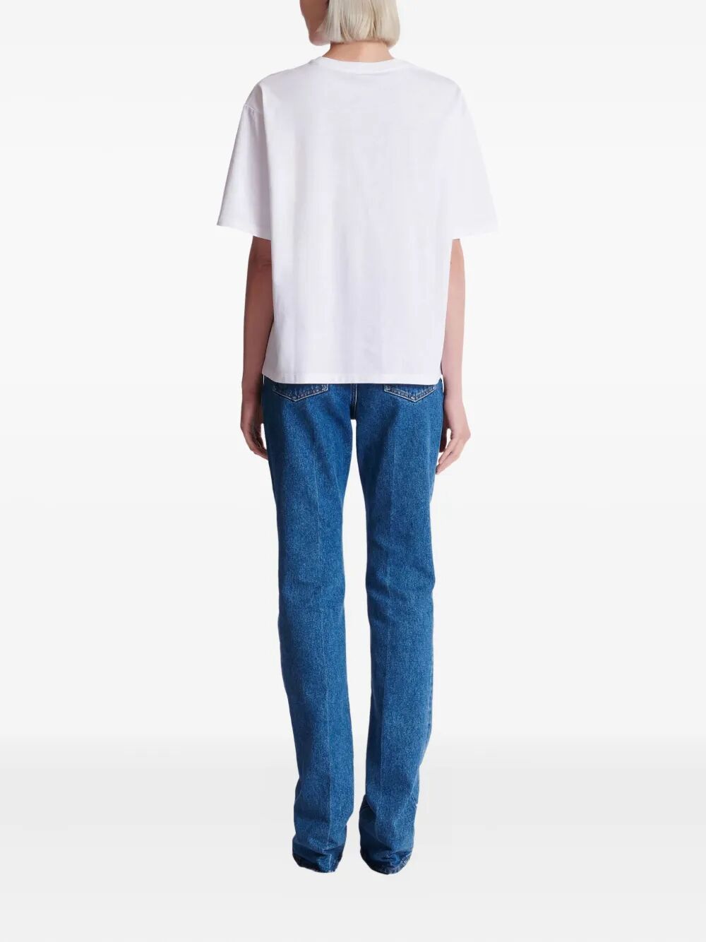Balmain SHORT SLEEVES "BALMAIN PARIS BULKY" T-SHIRT Size M / US 6-8 / IT 42-44 - 4 Thumbnail