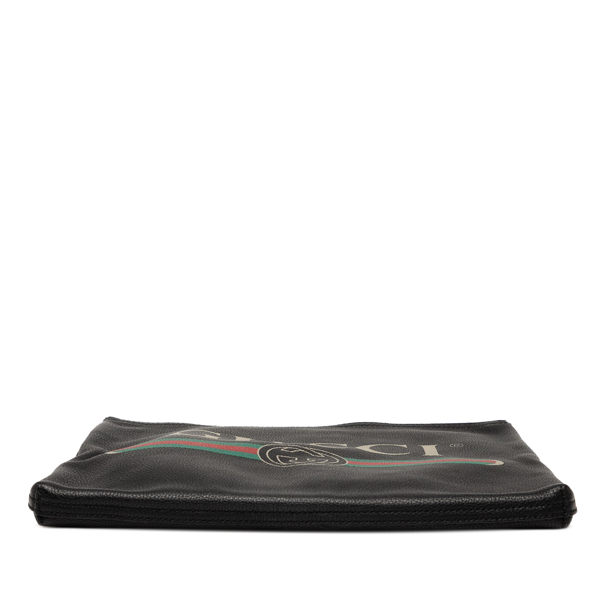 Gucci Gucci Medium Calfskin Logo Portfolio Clutch Size ONE SIZE - 3 Thumbnail