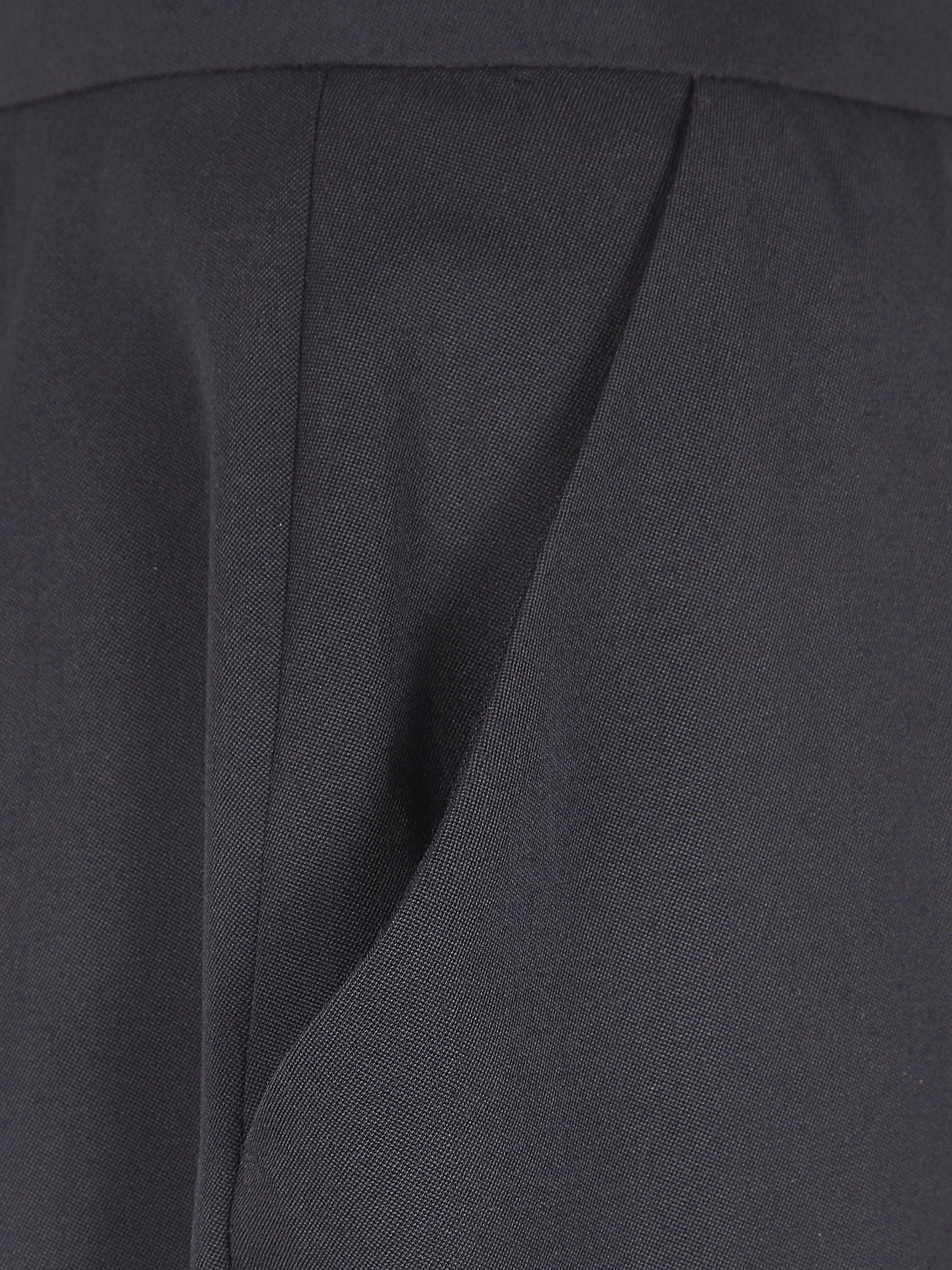 Balmain HIGH WAISTED TAILORED "GRAIN DE POUDRE" PANTS Size 28" / US 6 / IT 42 - 3 Thumbnail