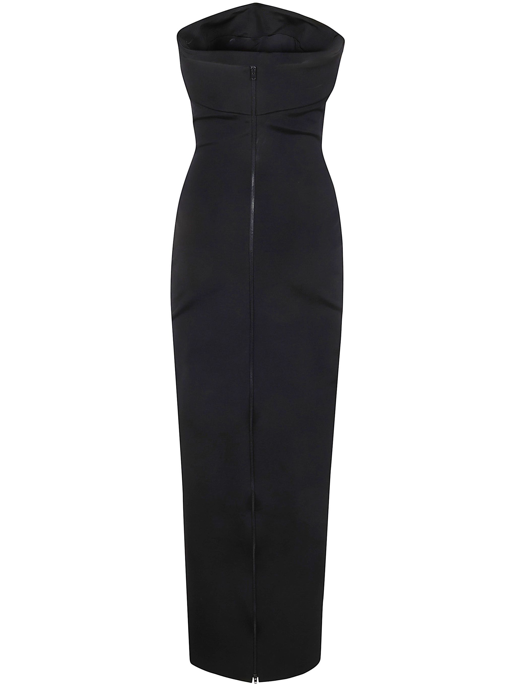 Balmain BELTED BUSTIER COMPACT JERSEY LONG DRESS Size M / US 6-8 / IT 42-44 - 2 Thumbnail