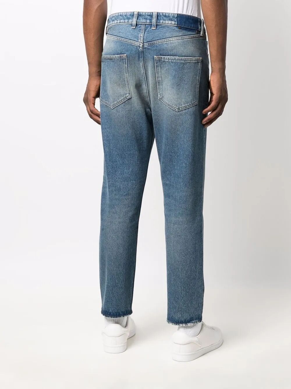 Golden Goose "GOLDEN M`S HAPPY" MEDIUM STONE WASHED DENIM Size US 33 - 4 Thumbnail