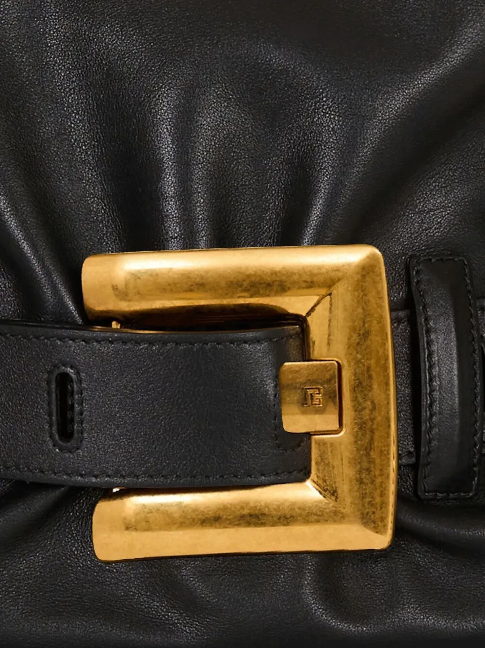 Balmain "ANTHEM" MEDIUM CALFSKIN SHOULDER BAG Size ONE SIZE - 3 Thumbnail