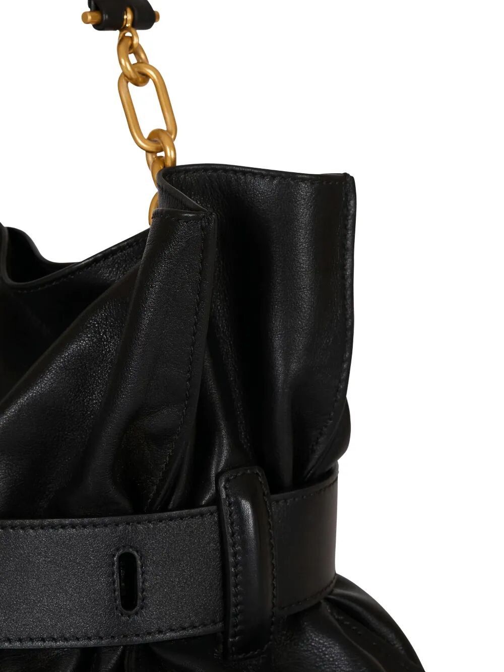 Balmain "ANTHEM" MEDIUM CALFSKIN SHOULDER BAG Size ONE SIZE - 2 Thumbnail