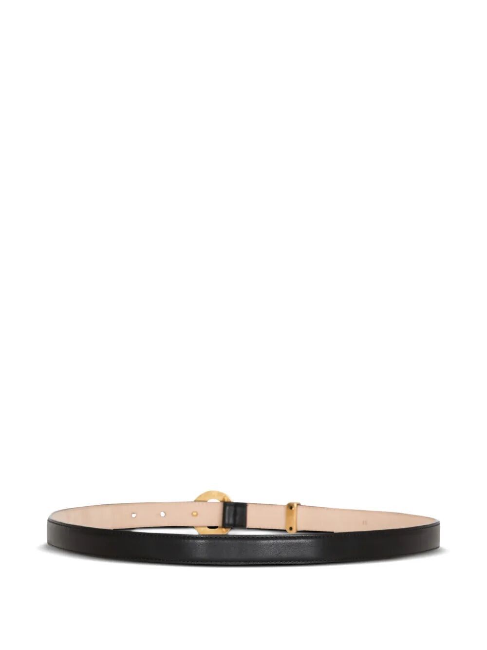 Balmain "T-BAR" 2CM CALFSKIN BELT Size ONE SIZE - 3 Thumbnail