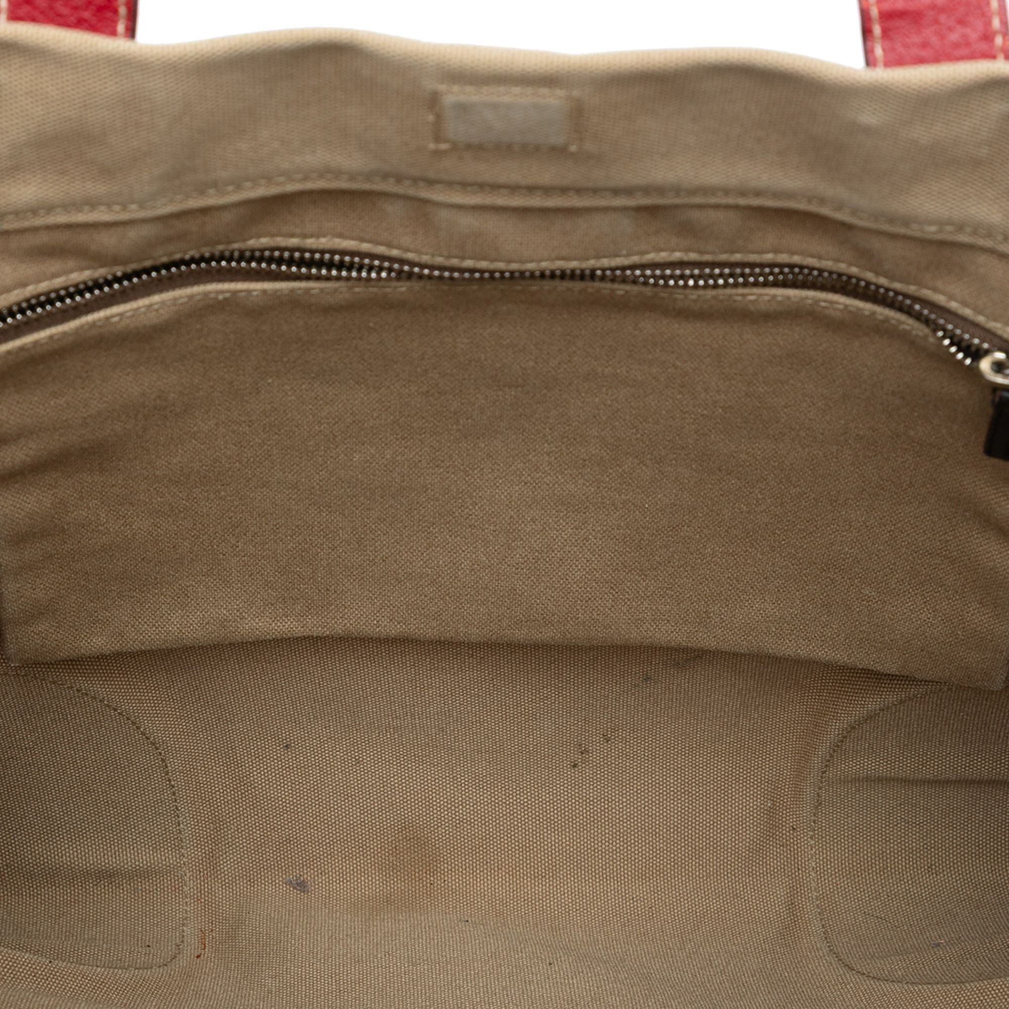 Prada Prada Cinghiale Trimmed Canapa Tote Size ONE SIZE - 4 Thumbnail