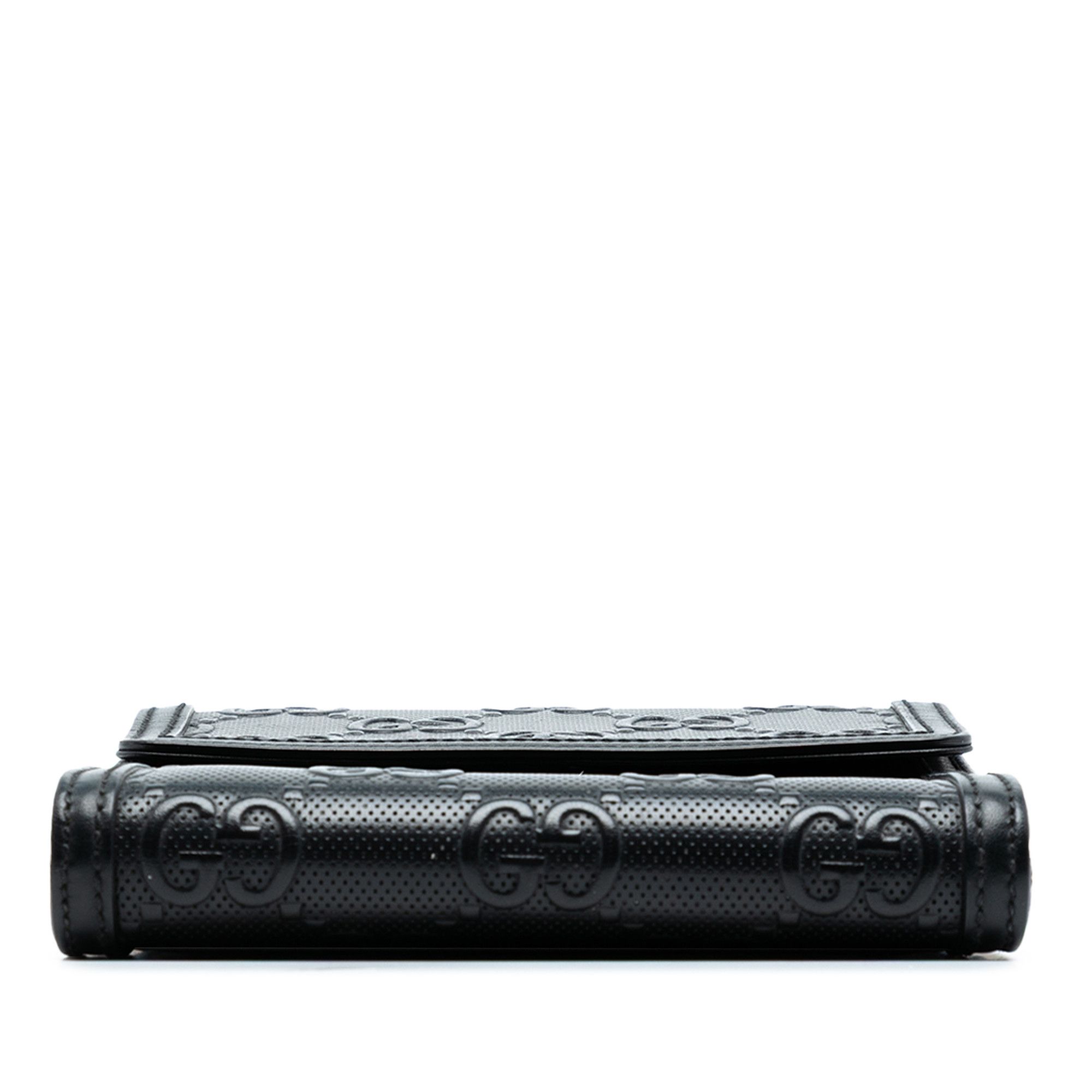 Gucci Gucci GG Embossed Leather Flap Crossbody Size ONE SIZE - 3 Thumbnail