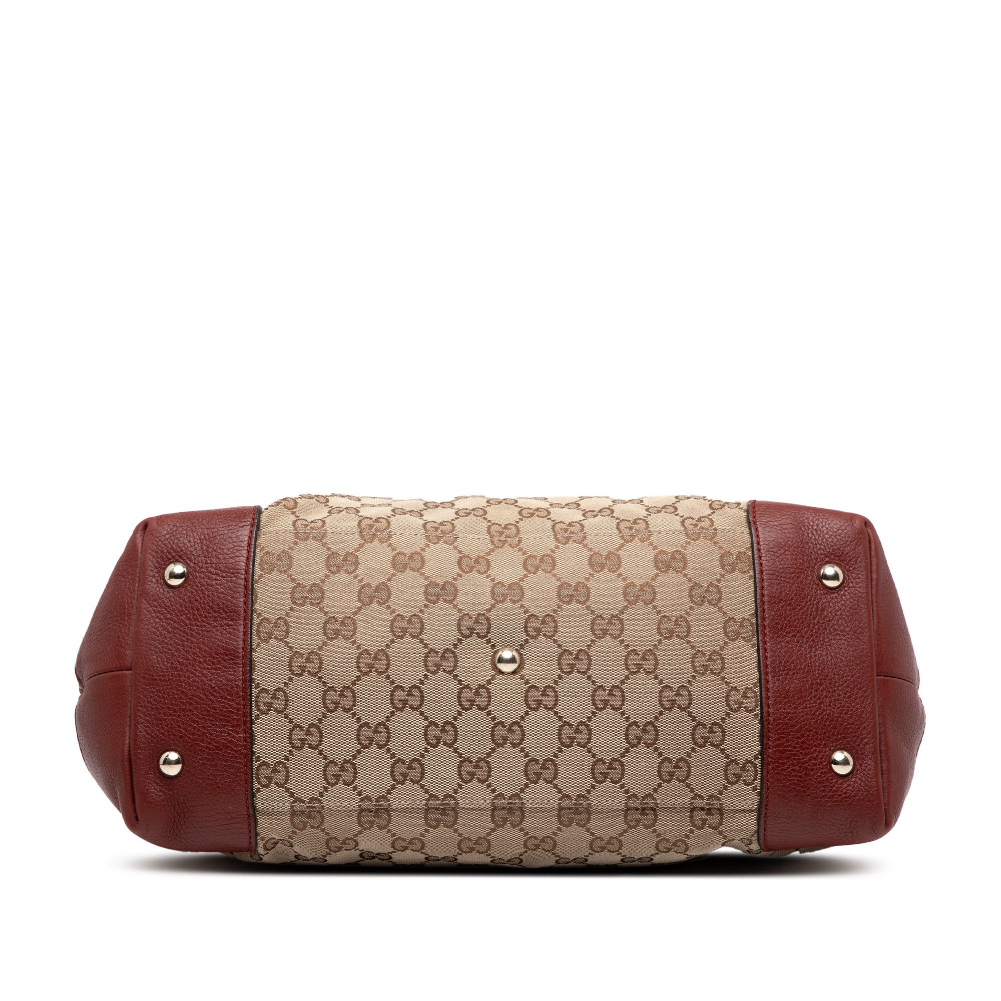 Gucci Gucci GG Canvas Web Dressage Tote Size ONE SIZE - 3 Thumbnail
