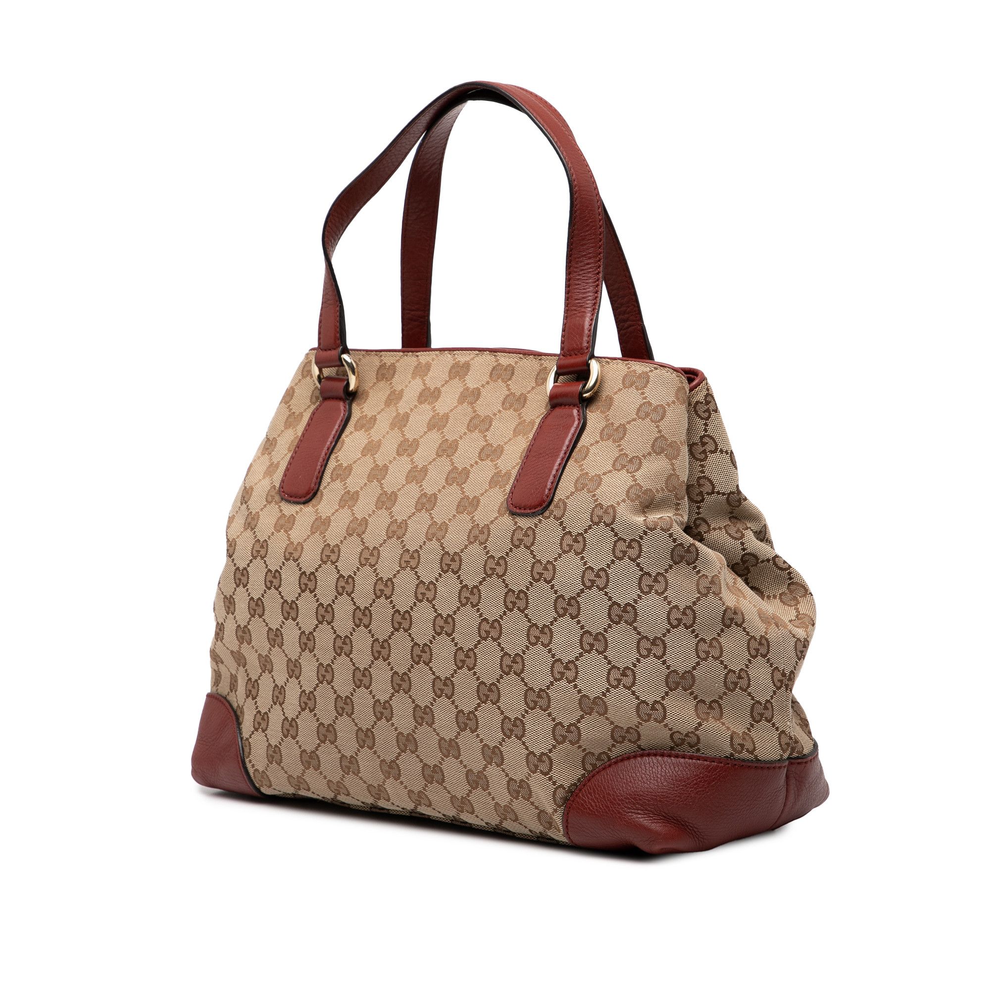 Gucci Gucci GG Canvas Web Dressage Tote Size ONE SIZE - 2 Thumbnail